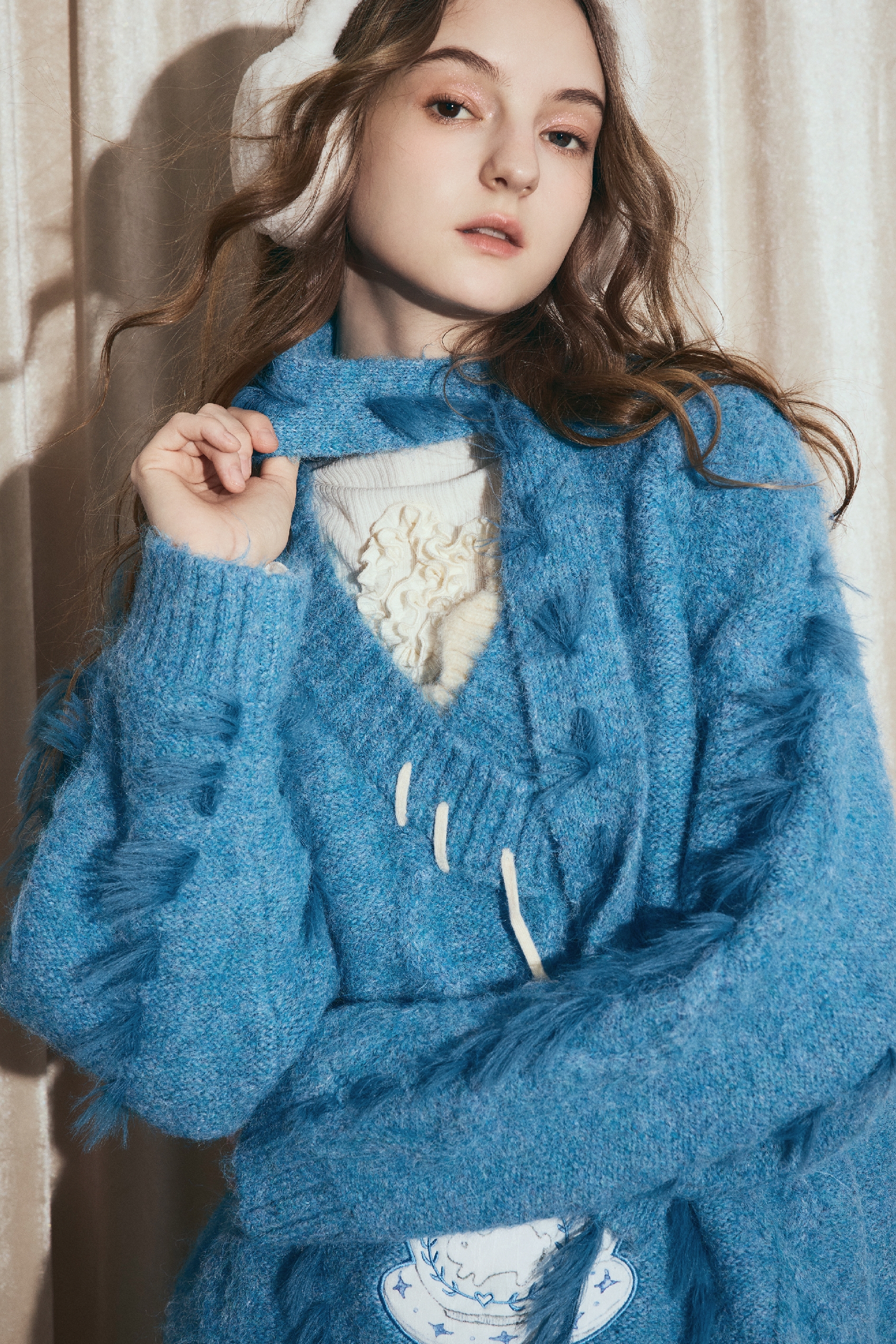 Lazy style inner layer sweater