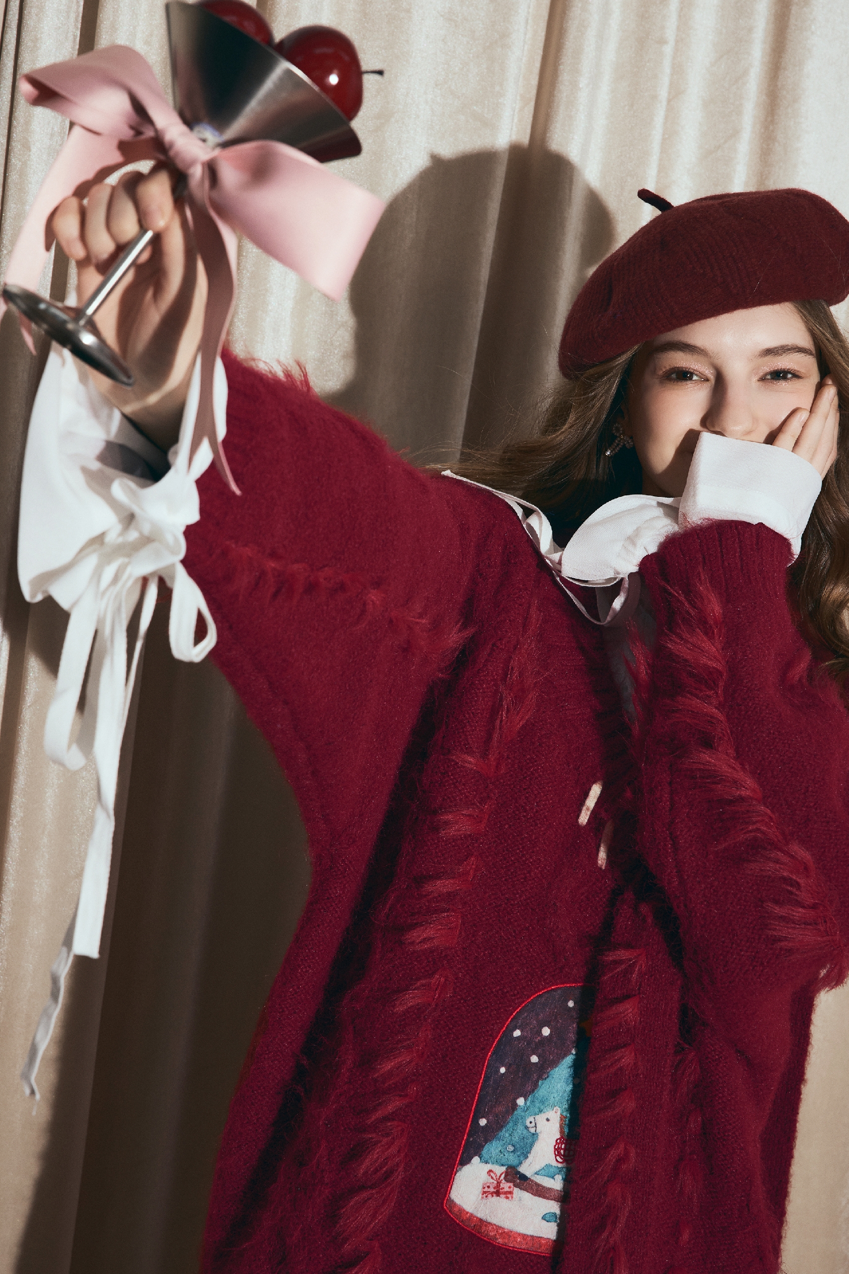 Lazy style inner layer sweater