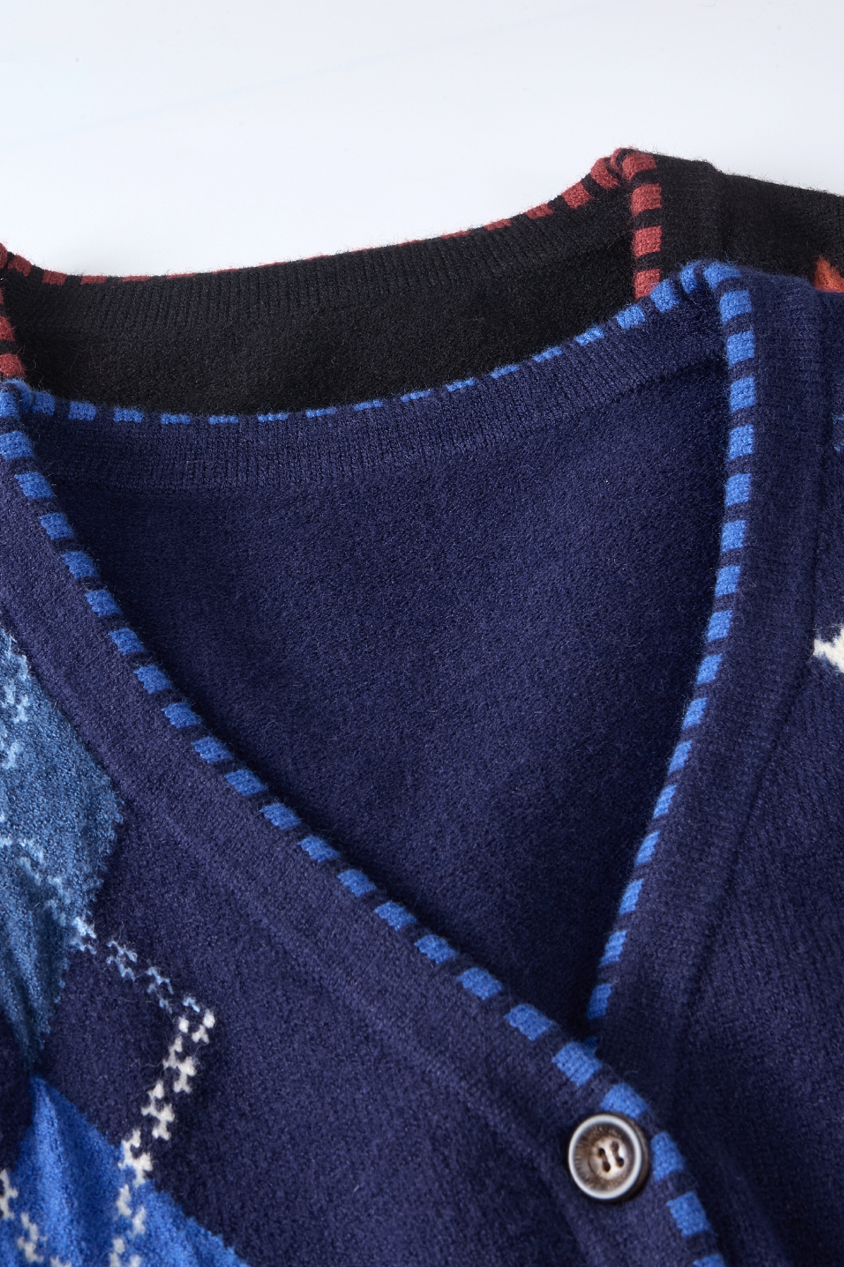 Christmas jacquard knit sweater