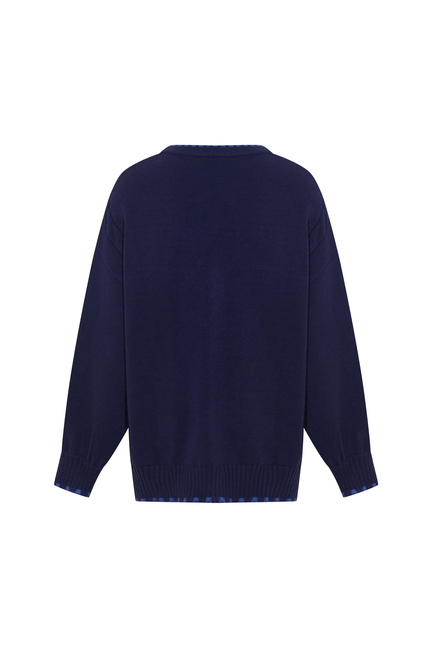 Christmas jacquard knit sweater