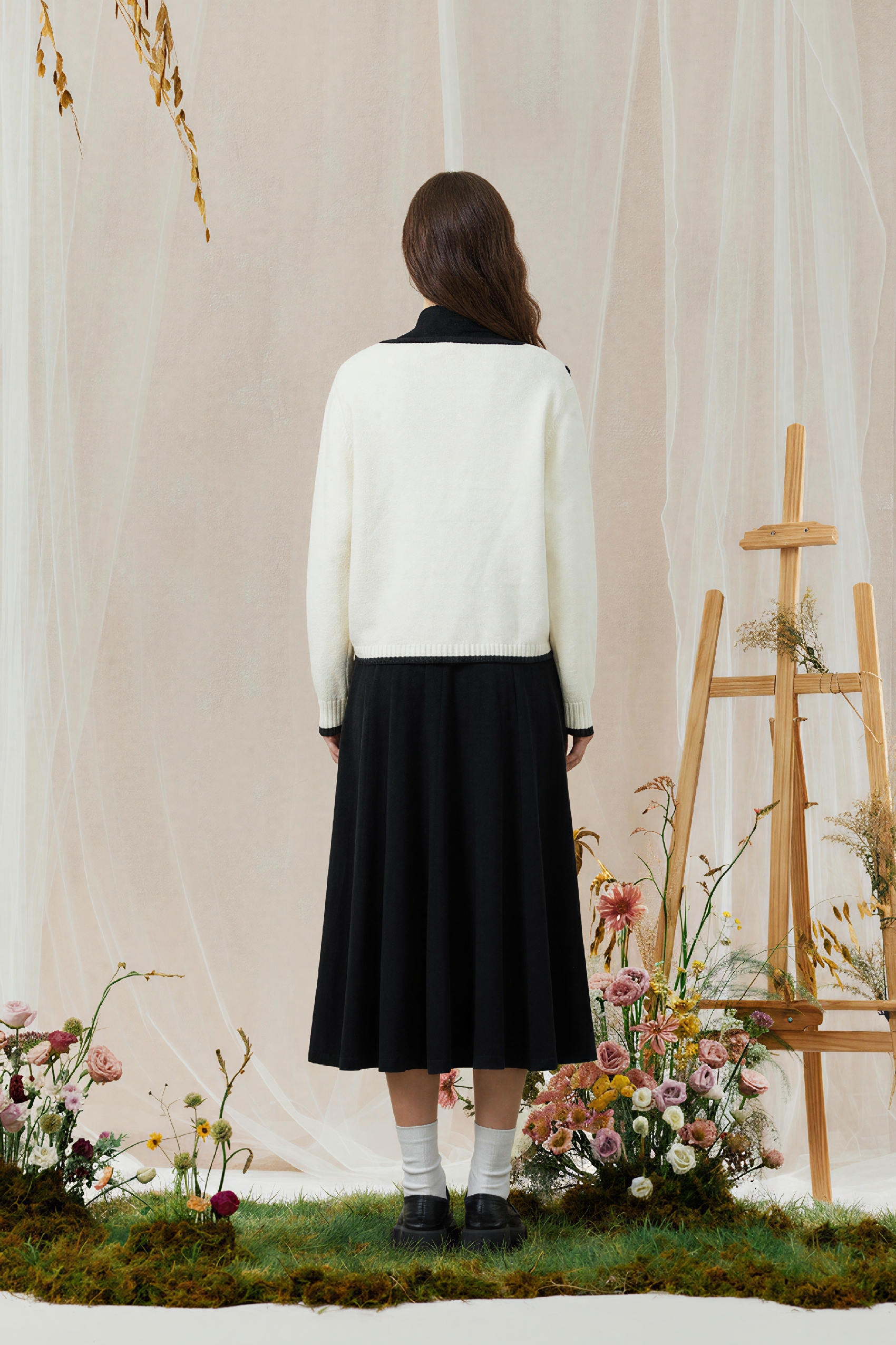 Vintage embroidered sweater