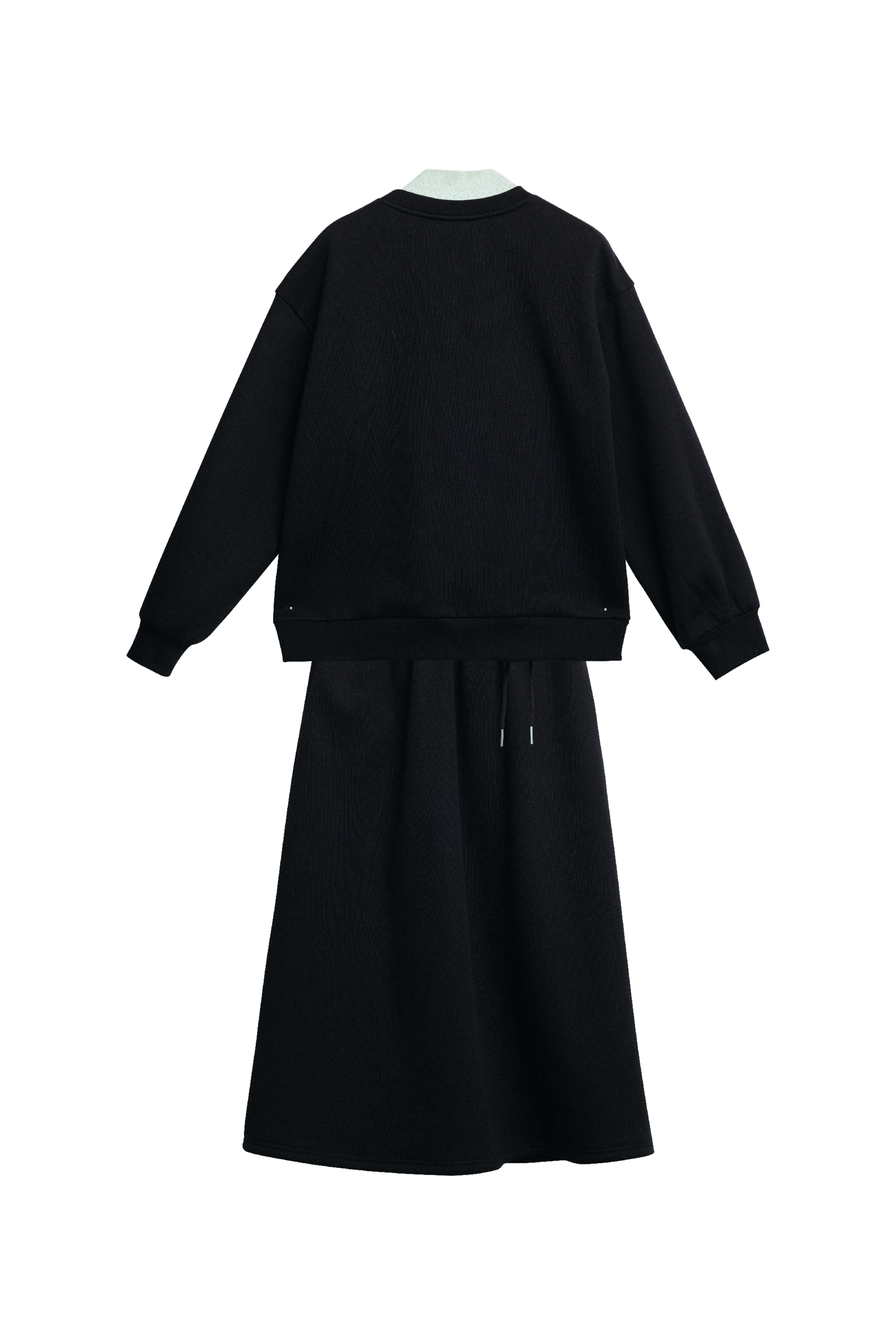 Van Gogh-Inspired Modern Chinese-Style Skirt Set