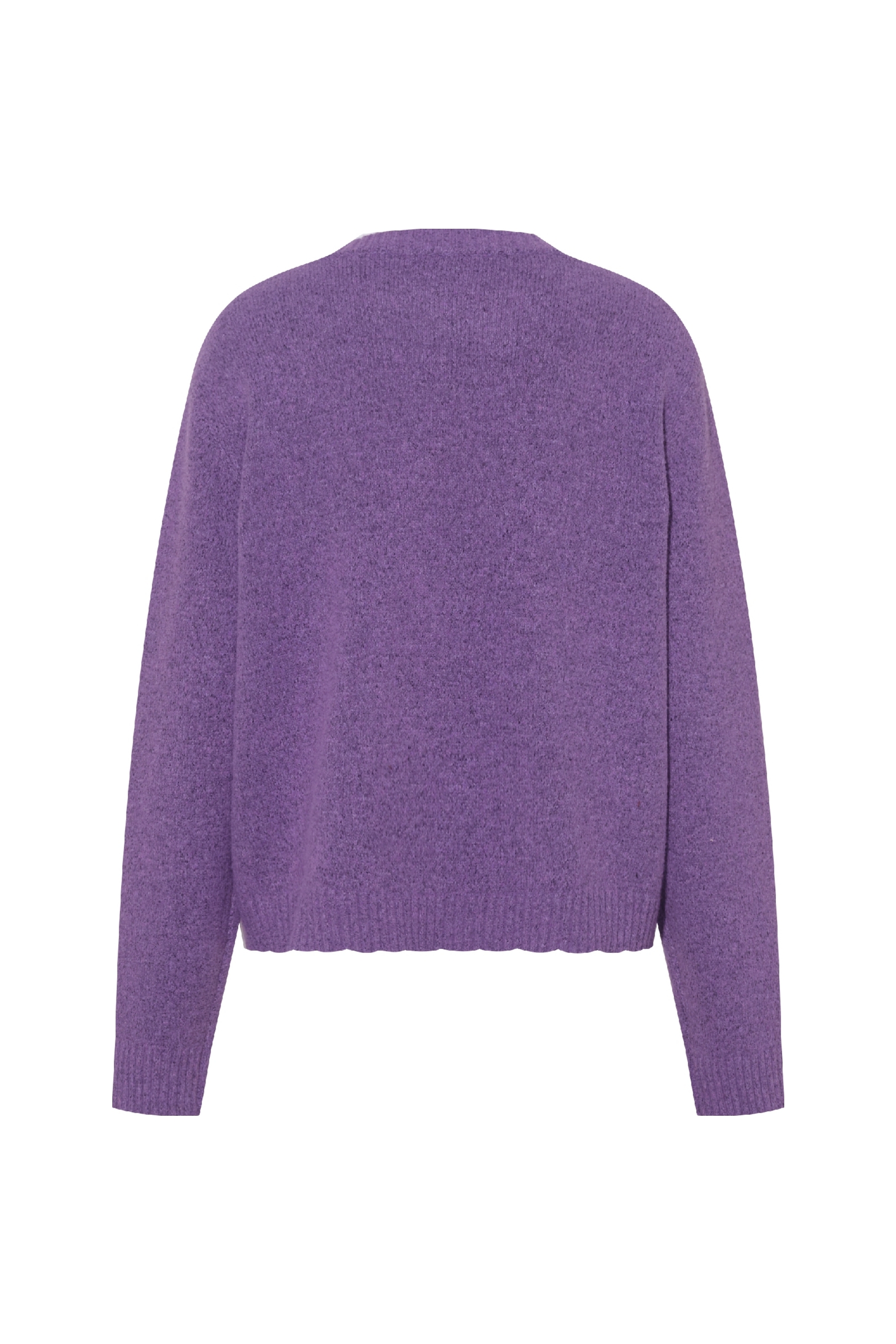 Short knitted cardigan sweater