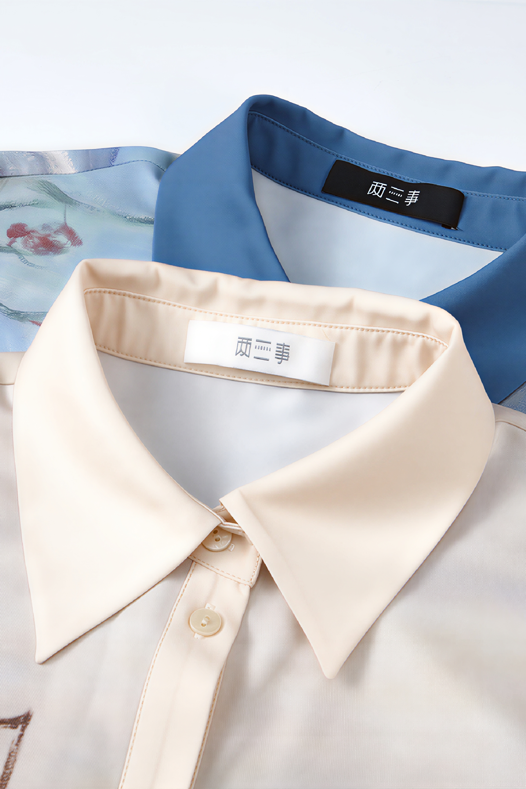 Monet-Inspired Printed Designer Relaxed Shirt