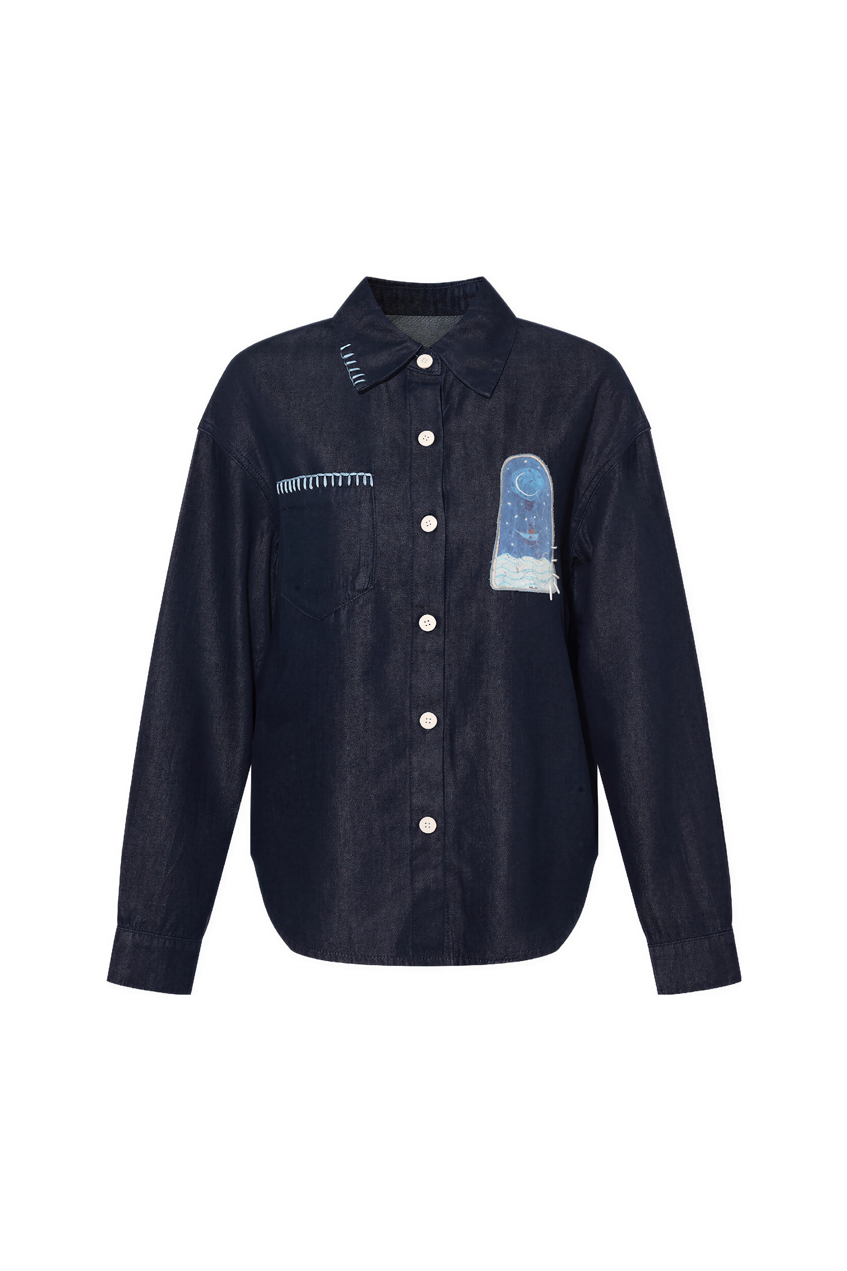 Emerging Artists Series Relaxed Denim Shirt
