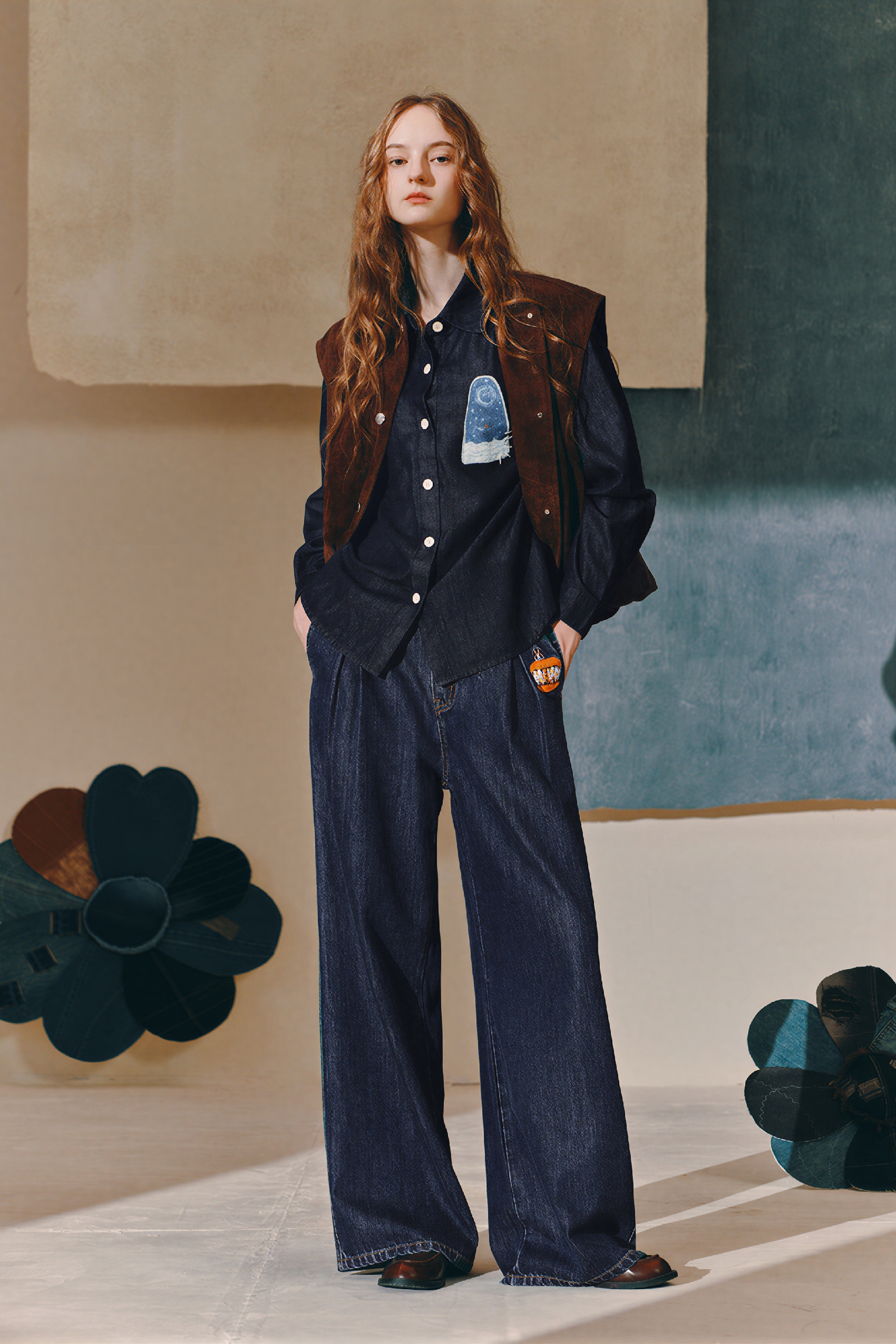 Emerging Artists Series Relaxed Denim Shirt