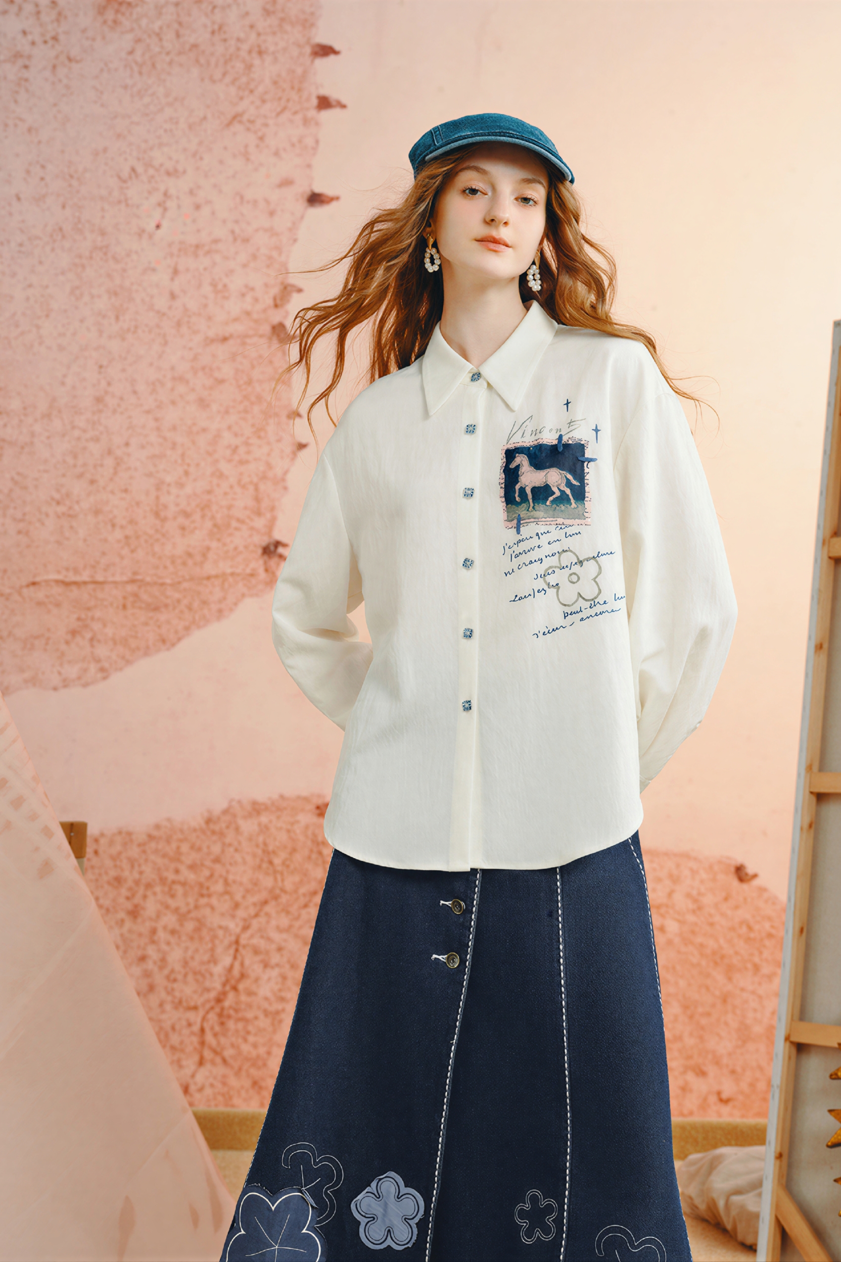 Very stylish long-sleeved shirt