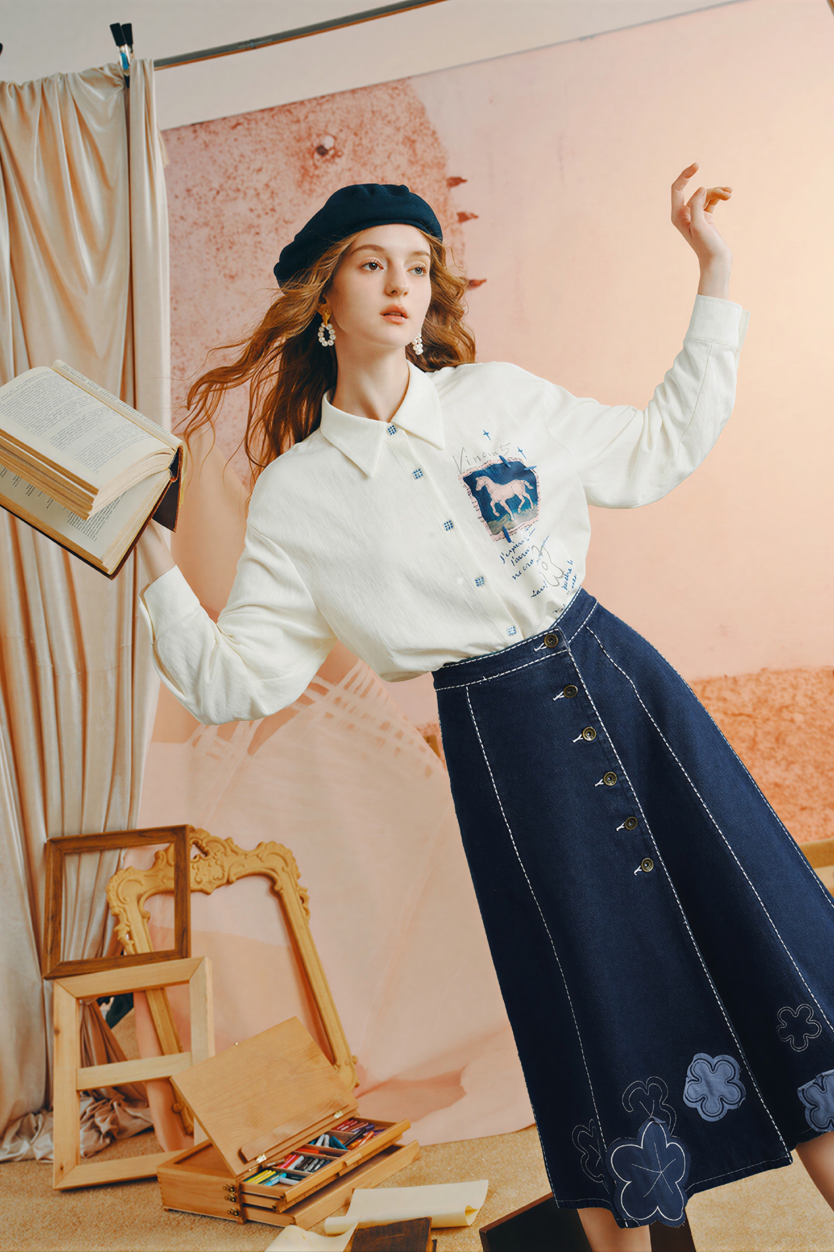 Very stylish long-sleeved shirt