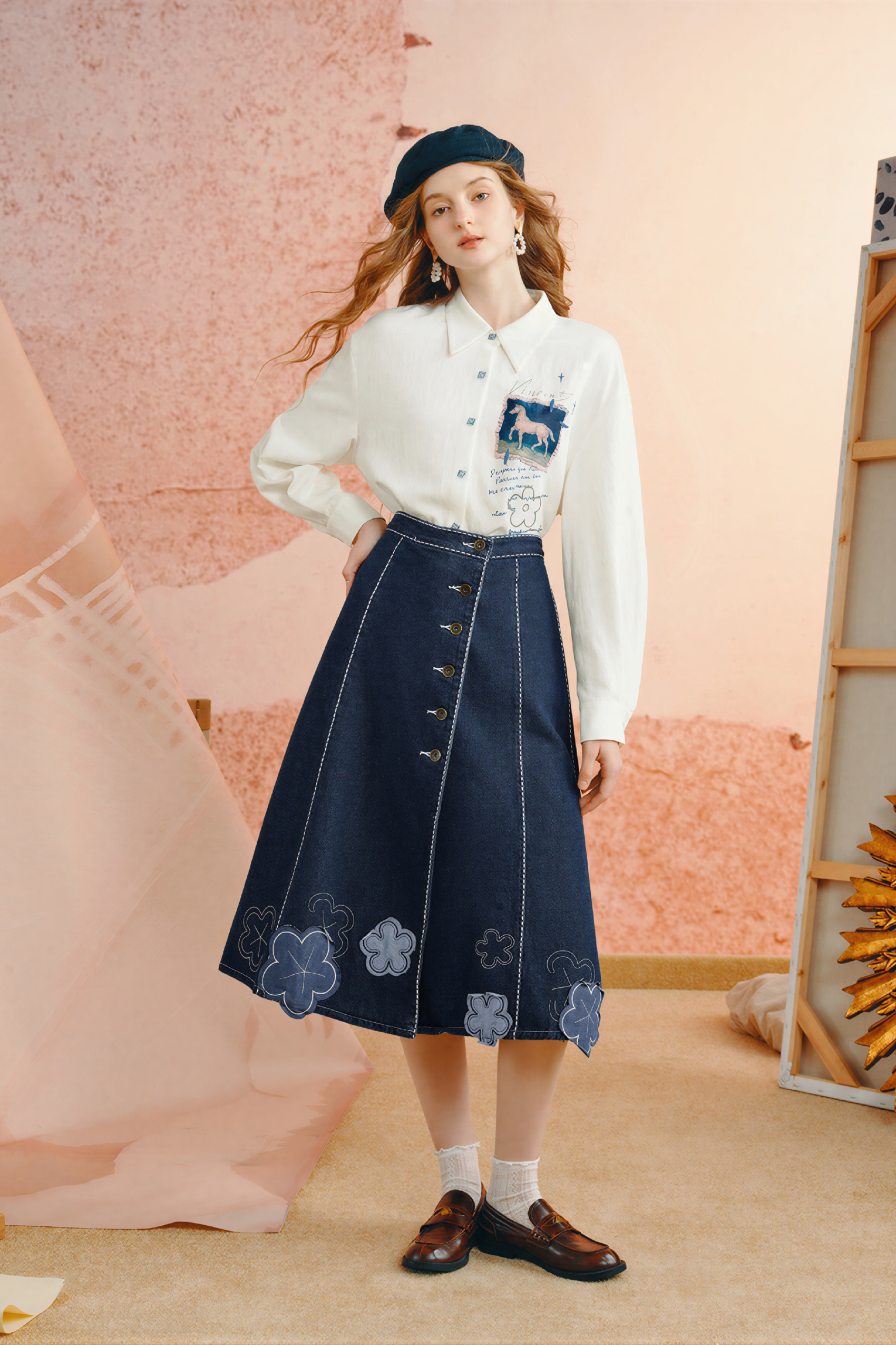 Very stylish long-sleeved shirt