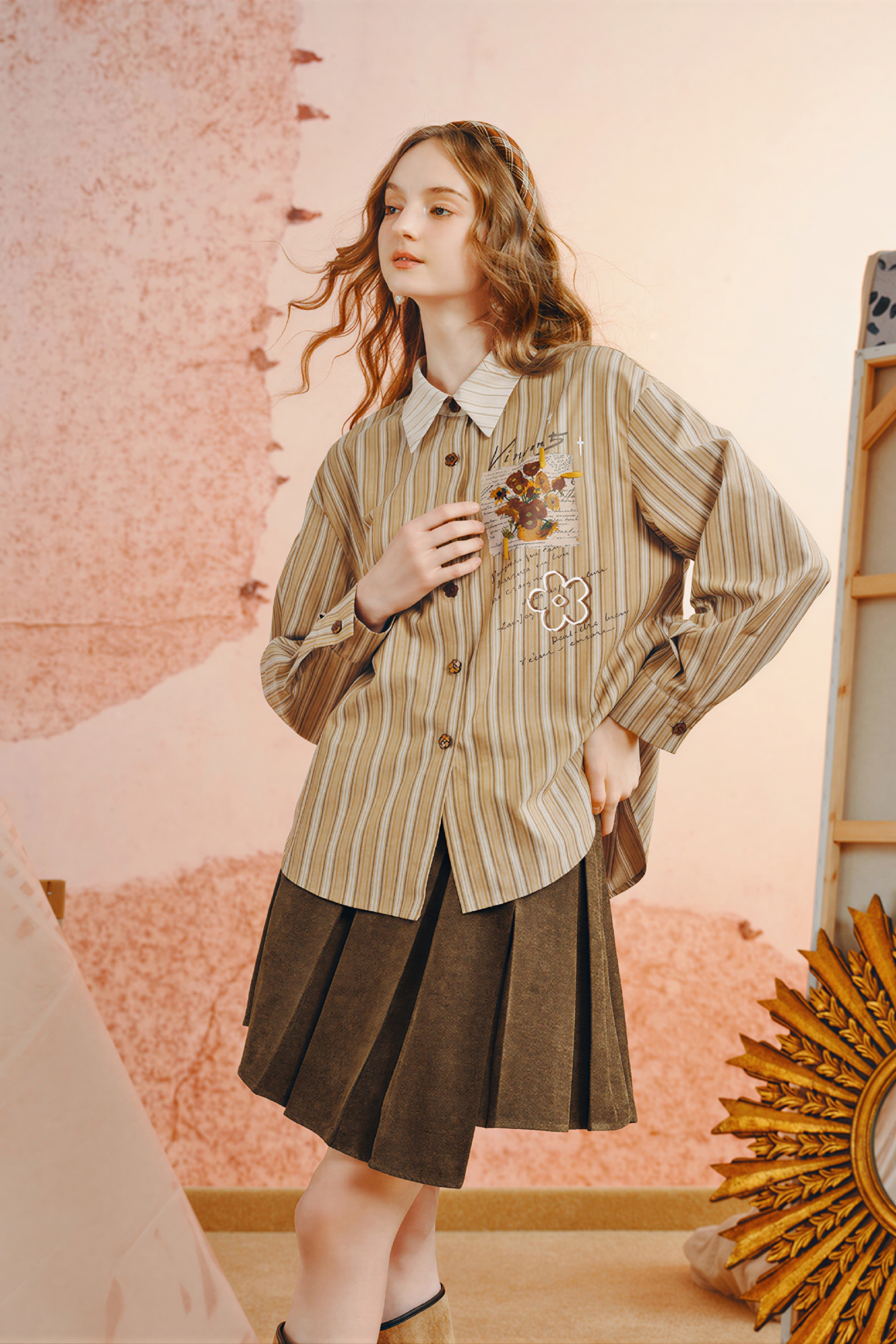 Very stylish long-sleeved shirt