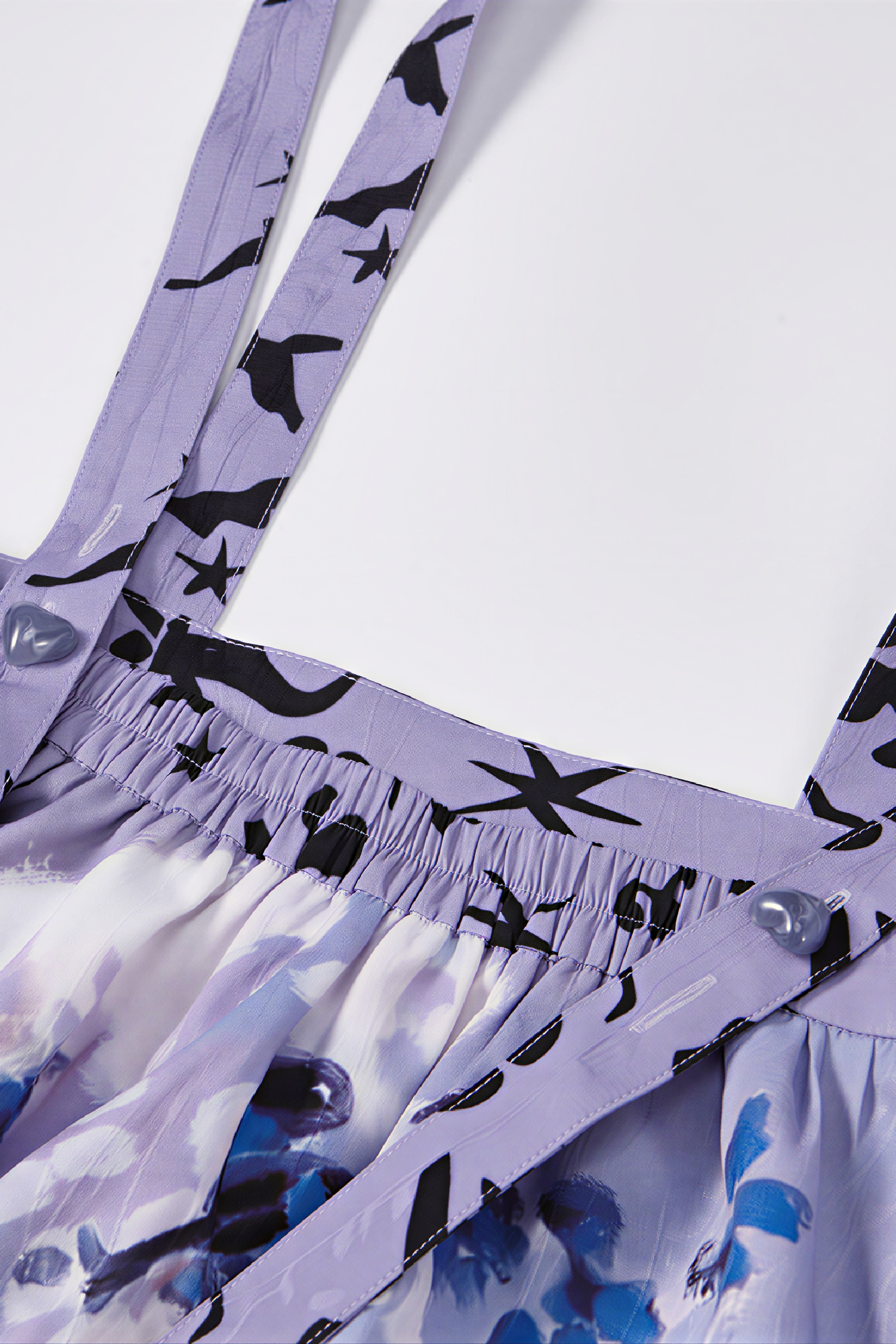 Matisse-Inspired Oil Painting Print Skirt