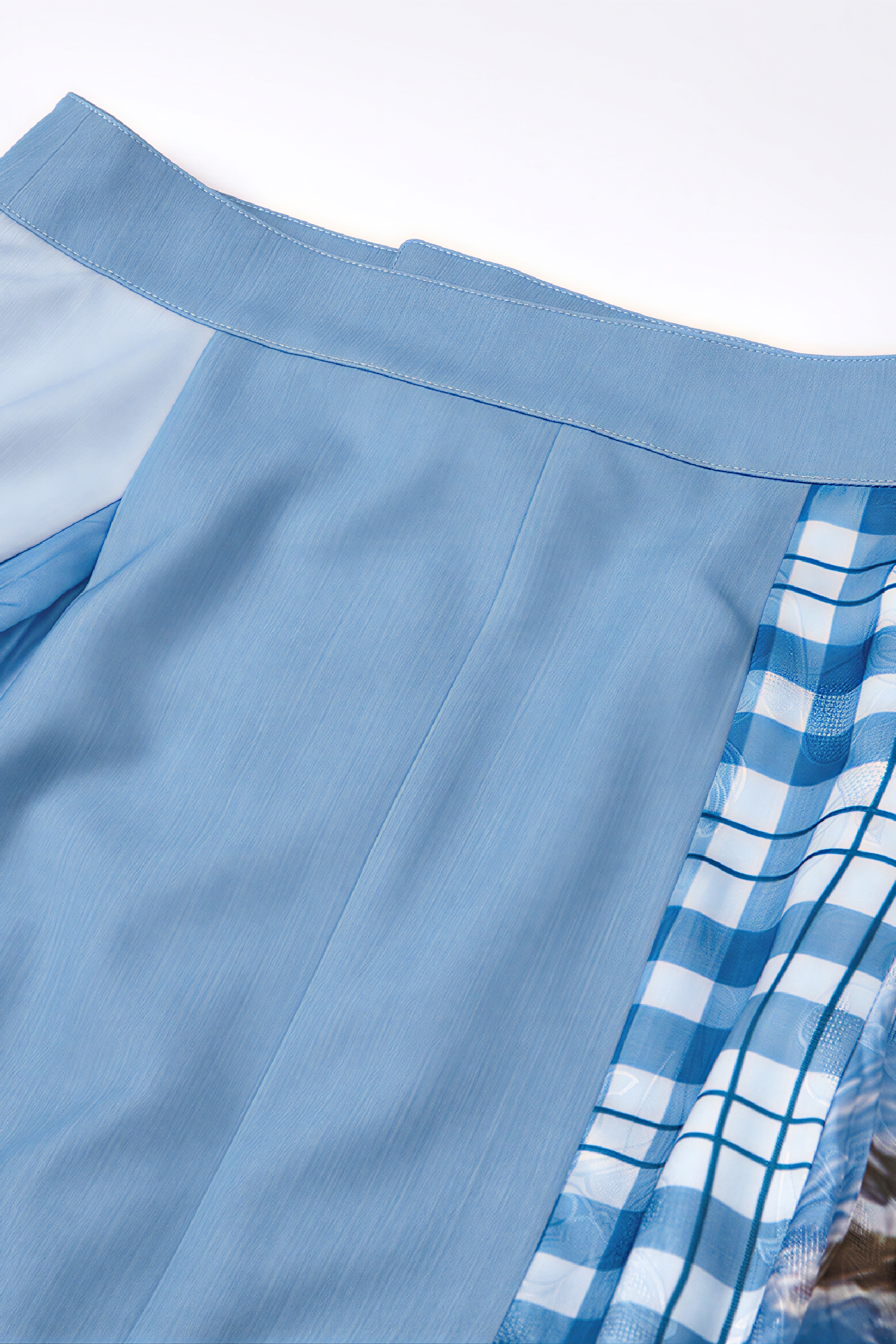 Matisse-Inspired High-Waisted A-Line Maxi Skirt