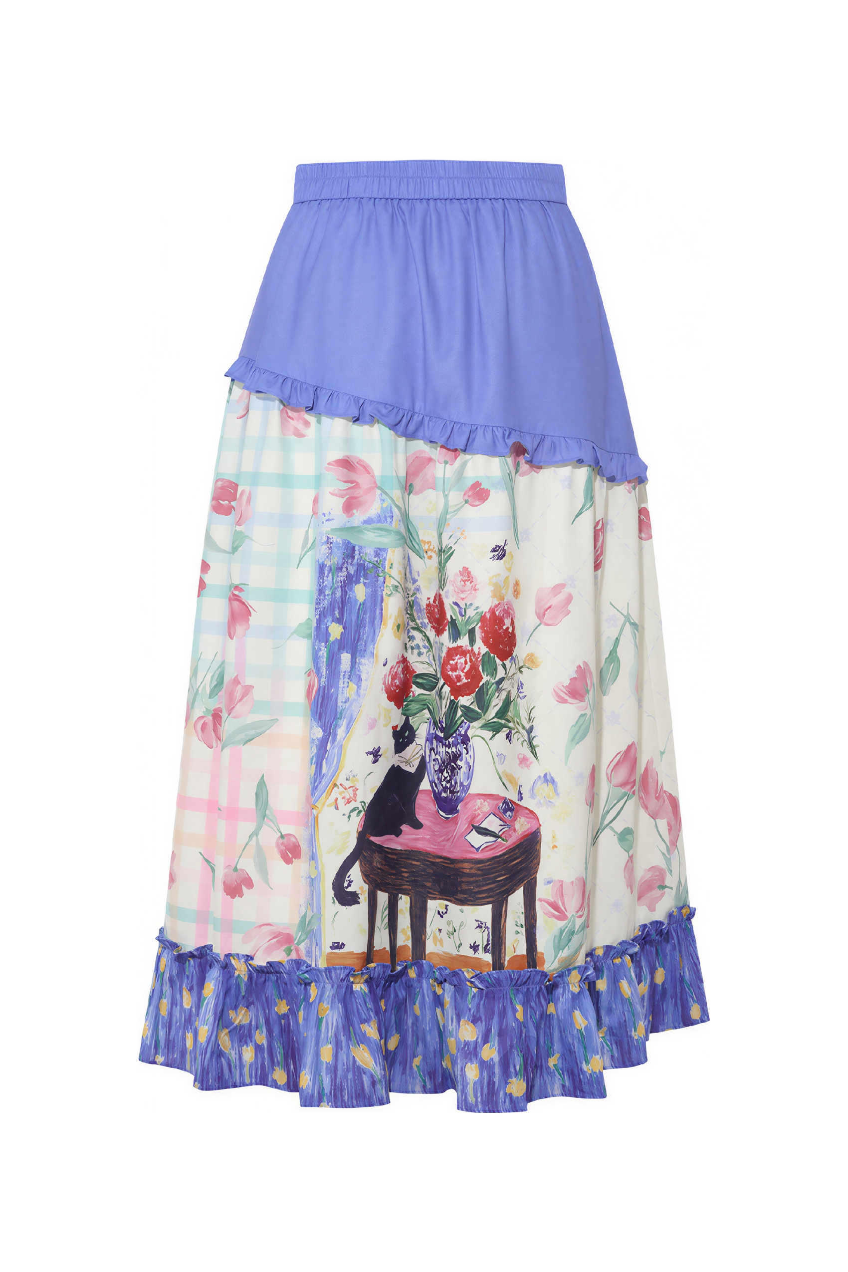 Emerging Artists Series Art-Inspired Elegant Skirt