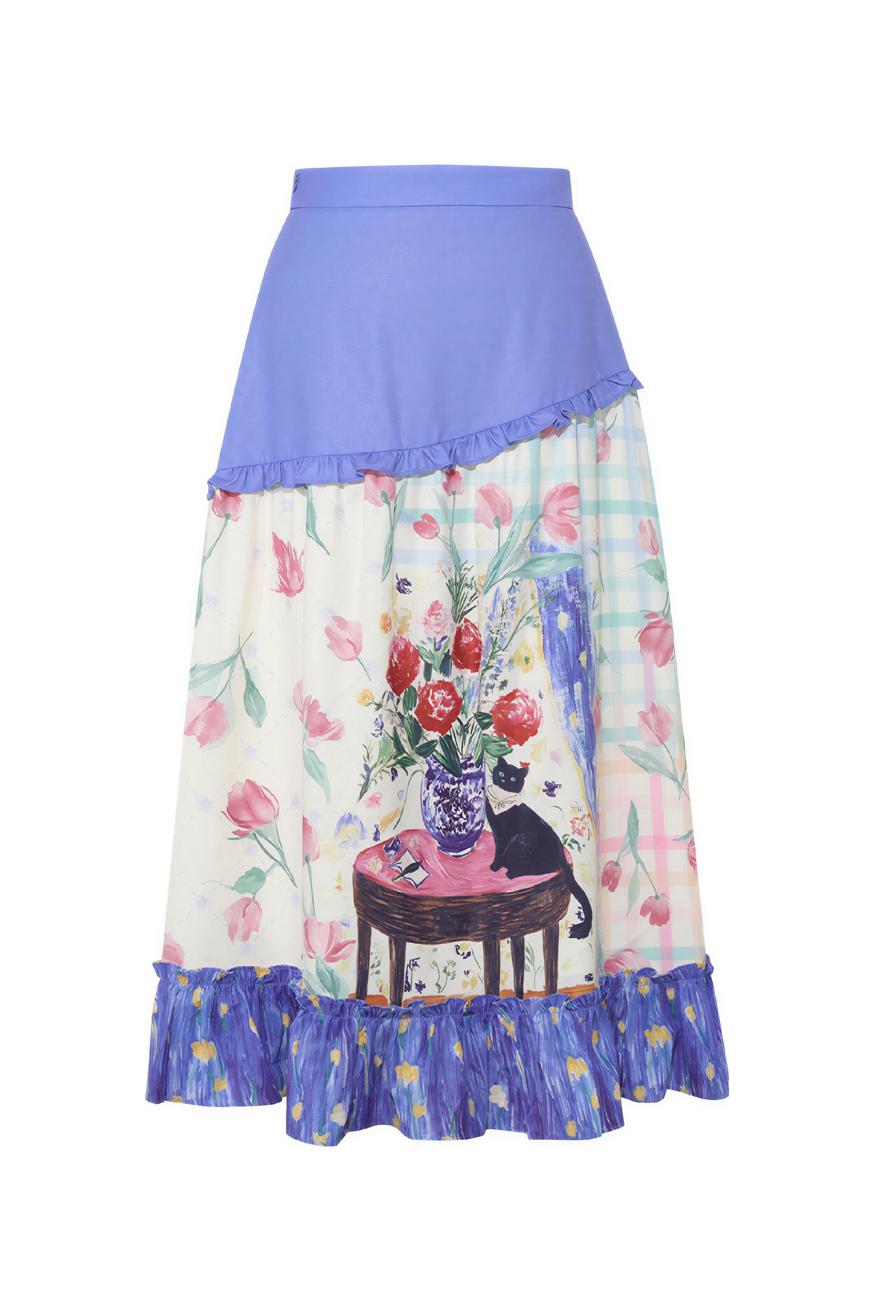 Emerging Artists Series Art-Inspired Elegant Skirt
