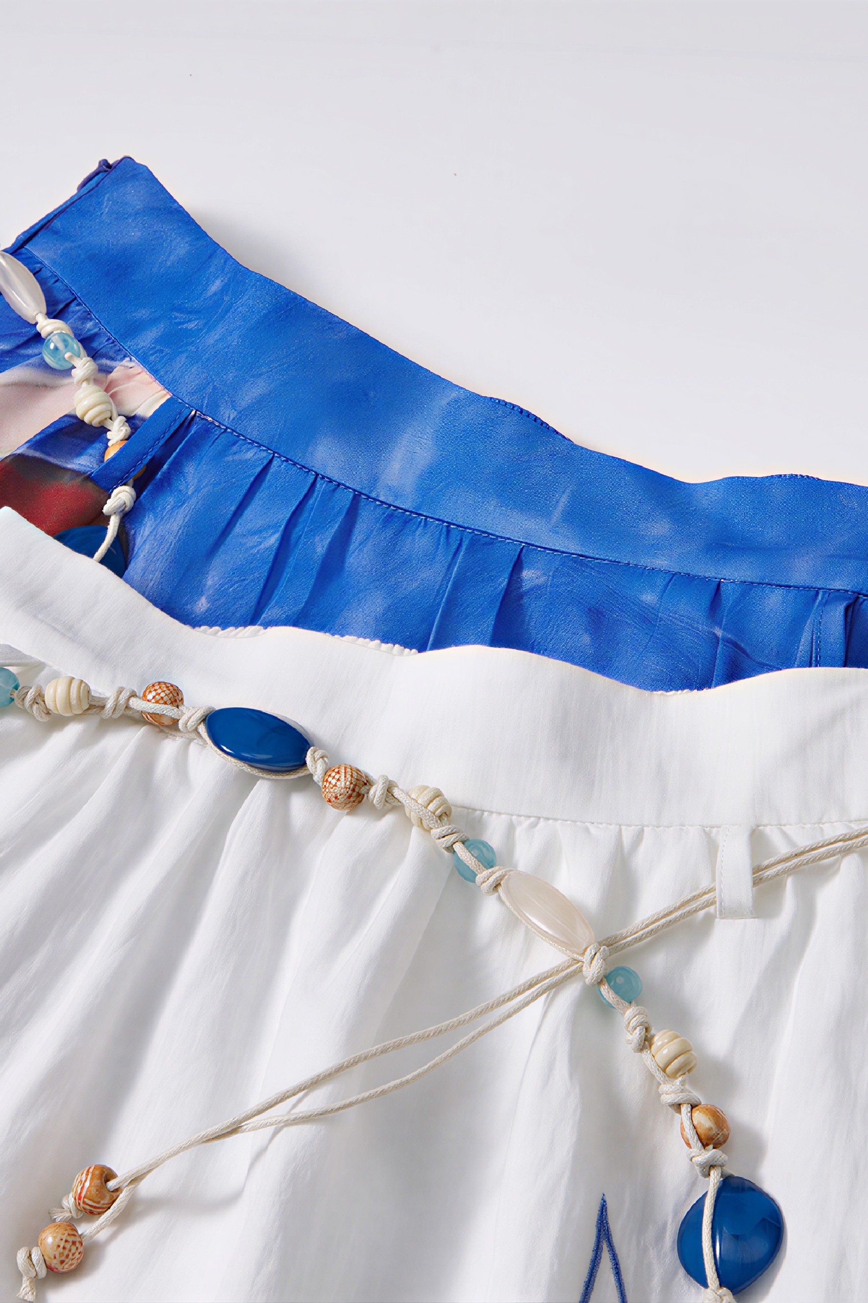 Matisse-Inspired Art Print A-Line Maxi Skirt