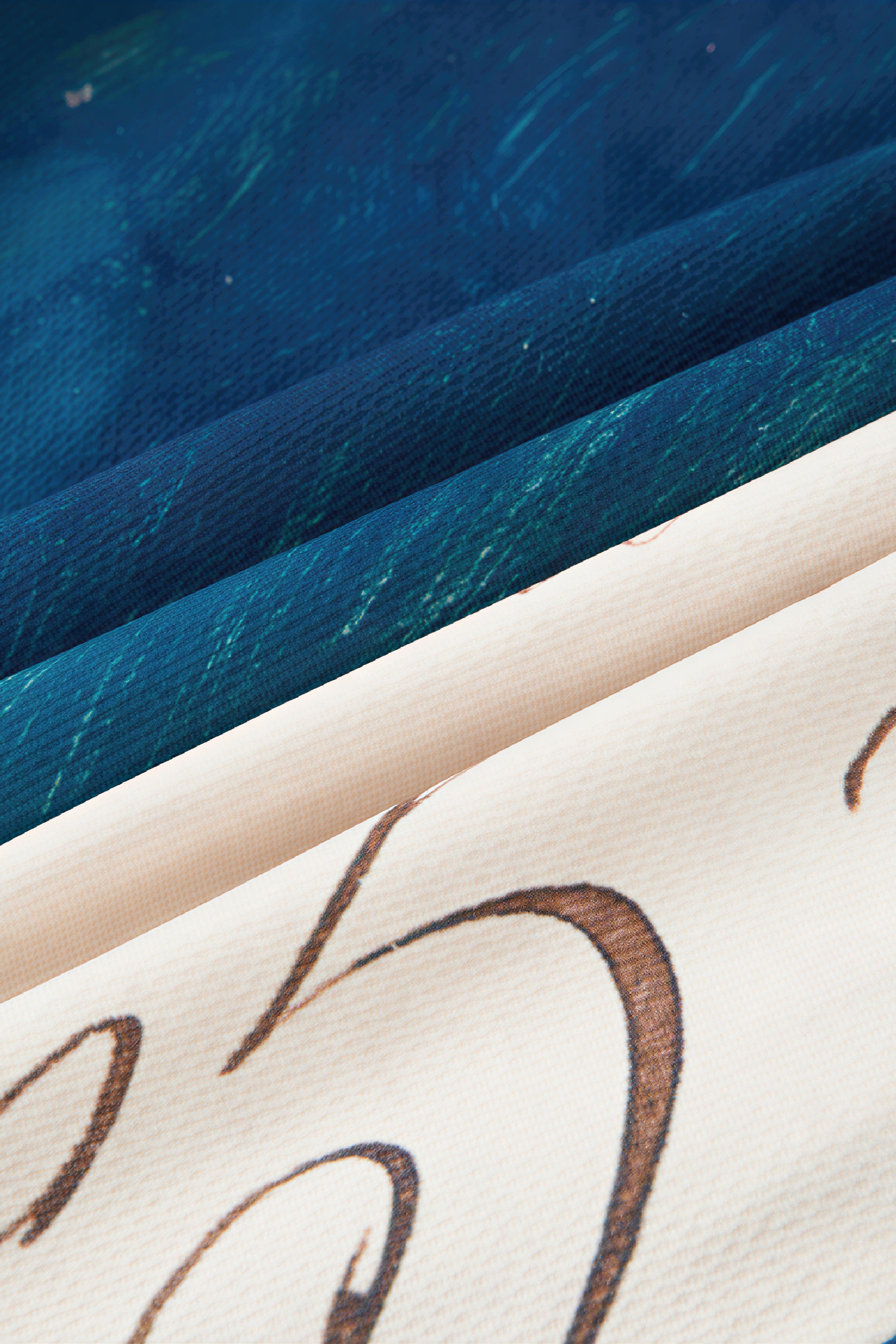 Van Gogh-Inspired High-Waisted A-Line Maxi Skirt