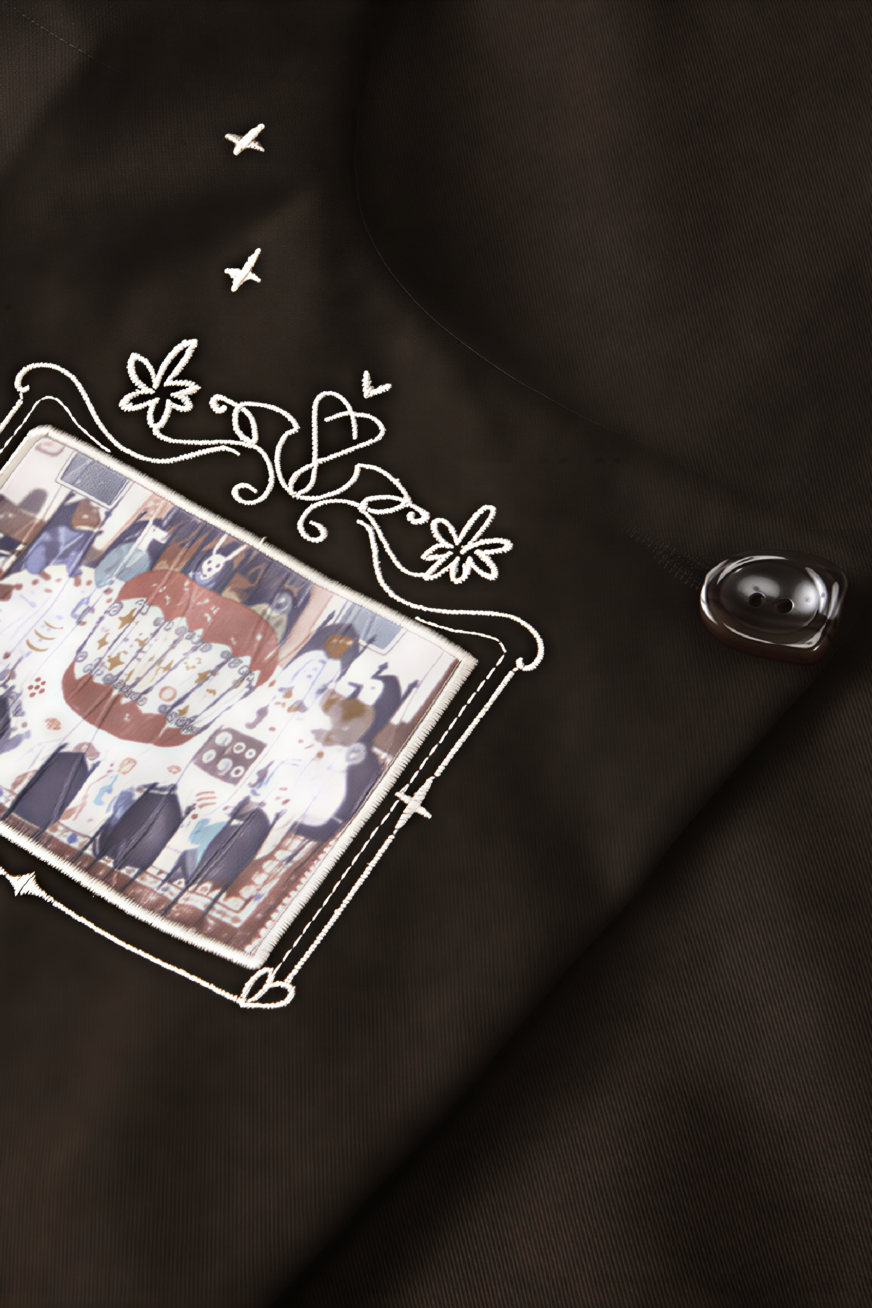 Emerging Artists Series High-Waisted Overalls