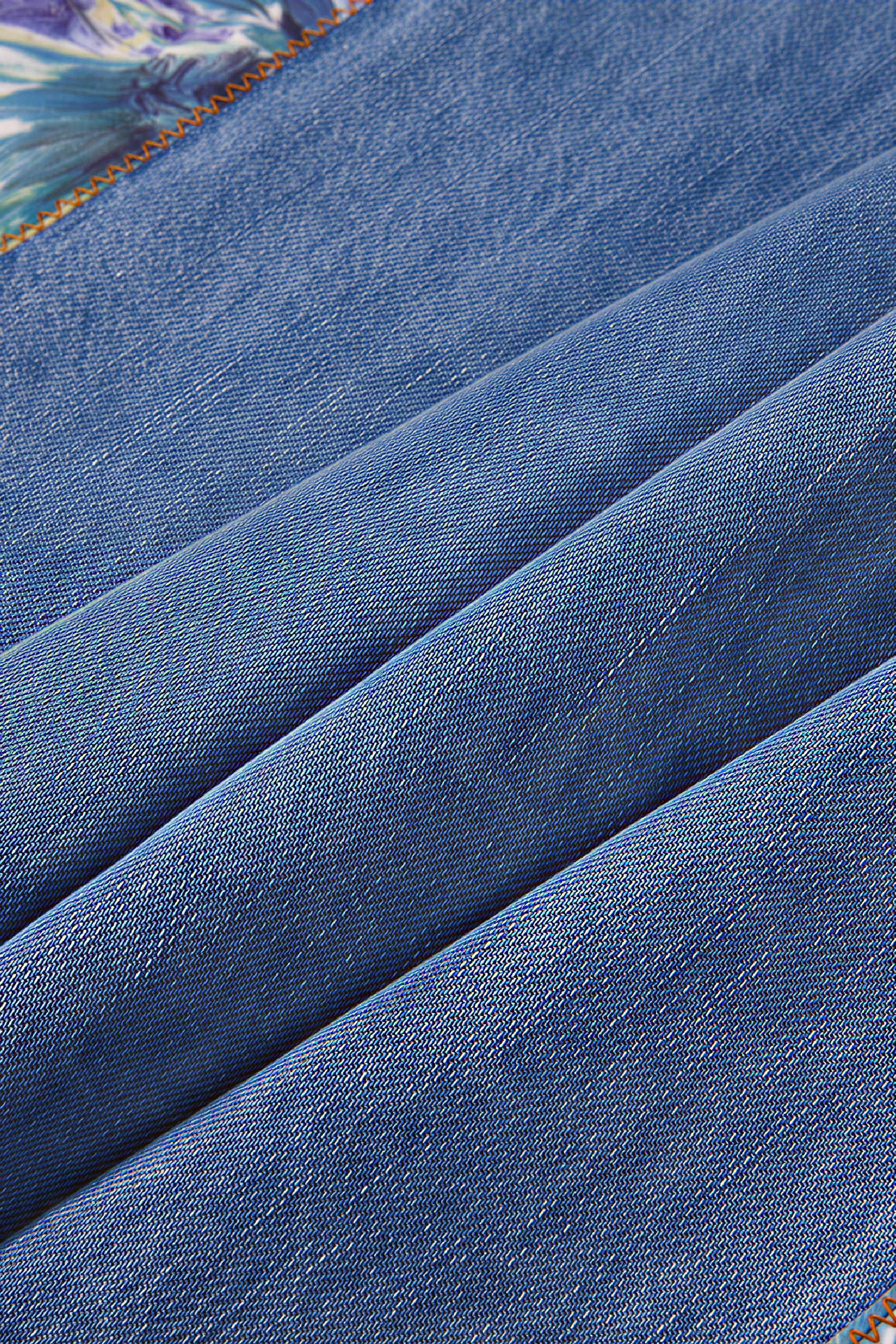 Matisse-Inspired High-Waisted Wide-Leg Jeans