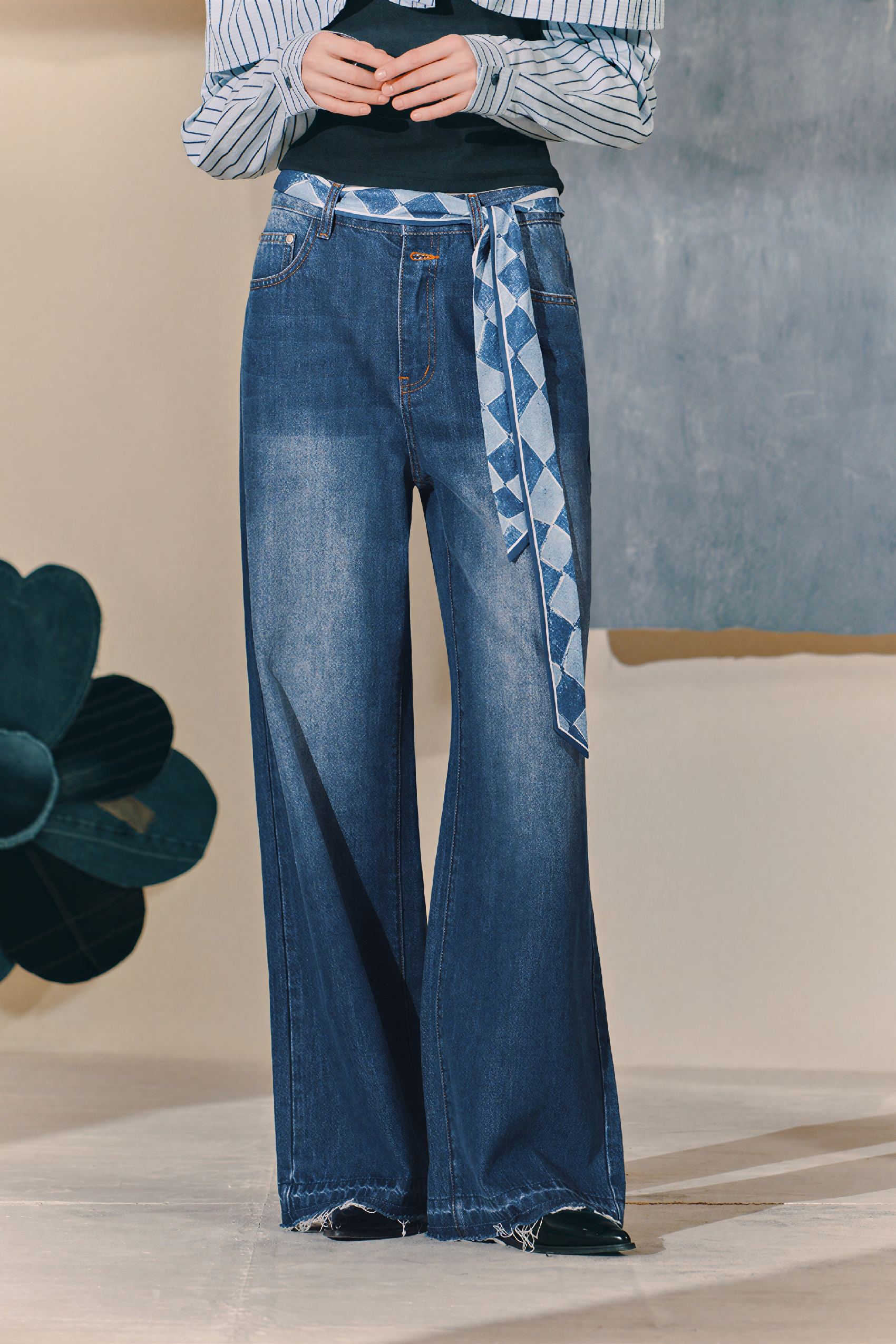 Emerging Artists Series Straight-Leg Jeans