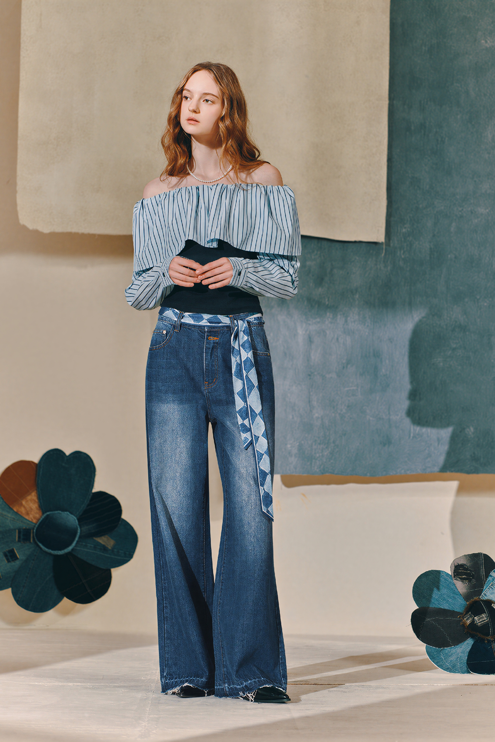 Emerging Artists Series Straight-Leg Jeans