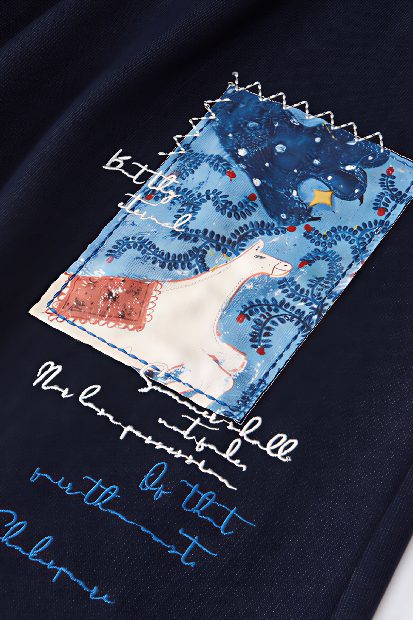 Emerging Artists Series Relaxed Wide-Leg Pants