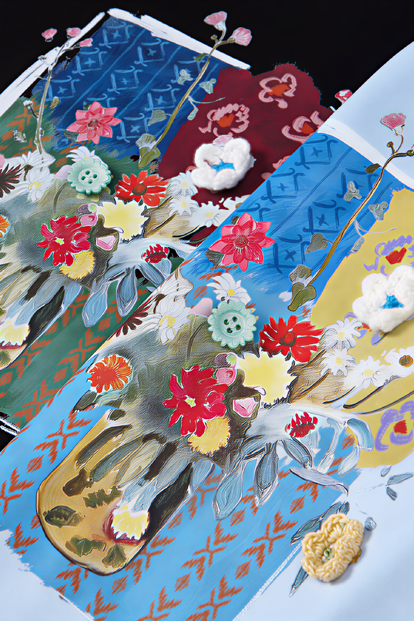 Matisse-Inspired French Relaxed Maxi T-Shirt Dress