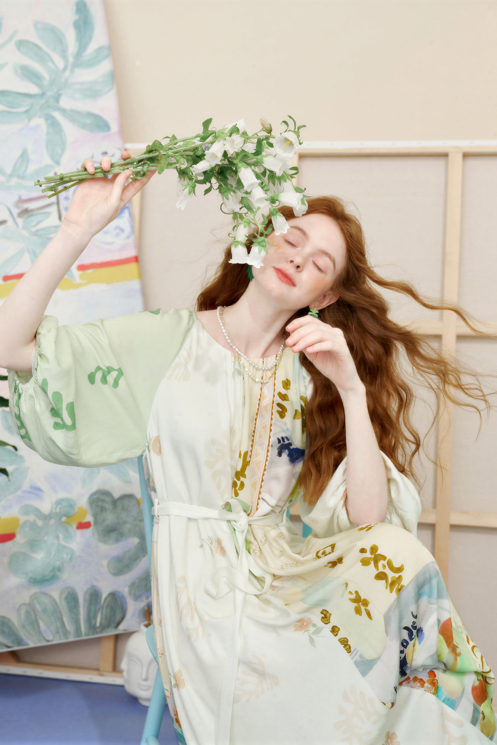 Matisse-Inspired Vacation Maxi Dress