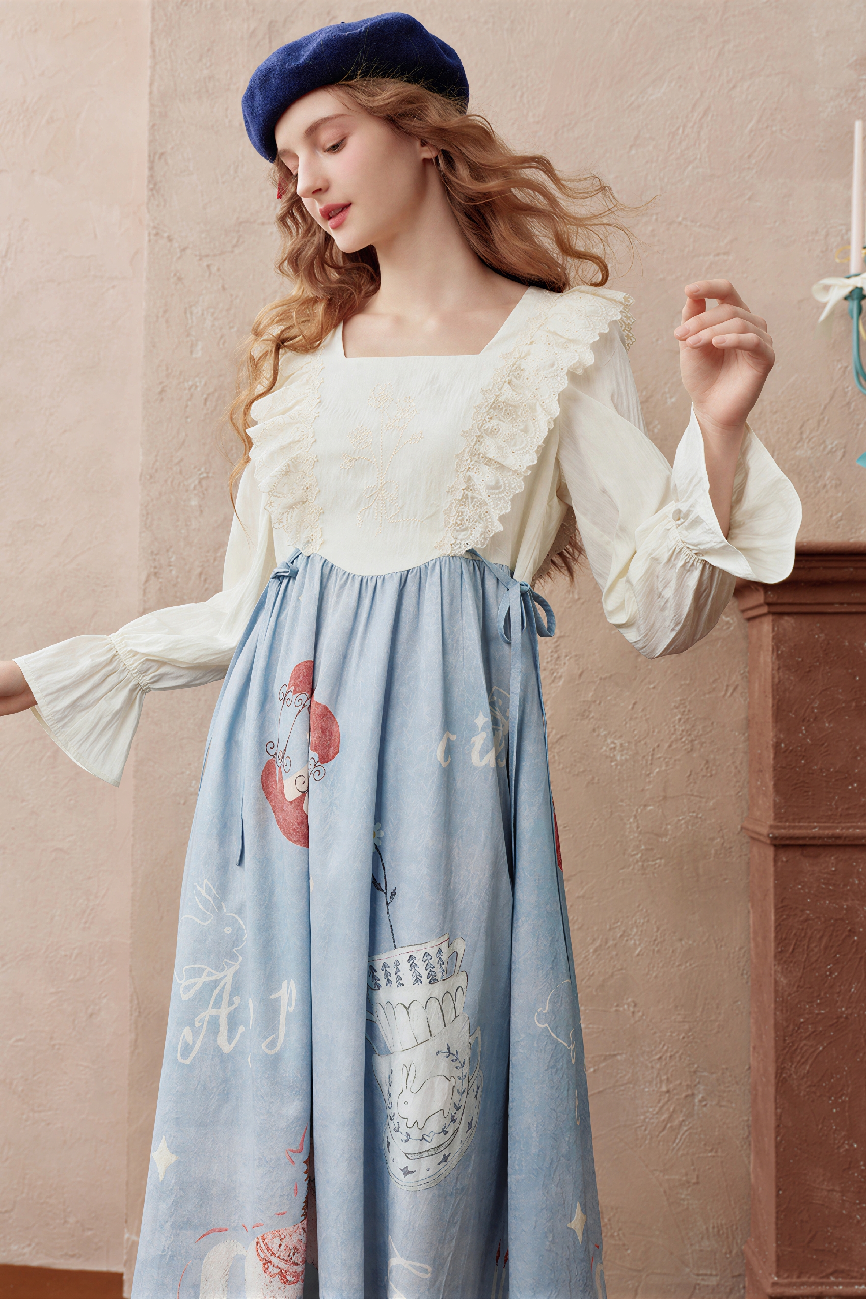 Emerging Artists Series Long-Sleeve Dress