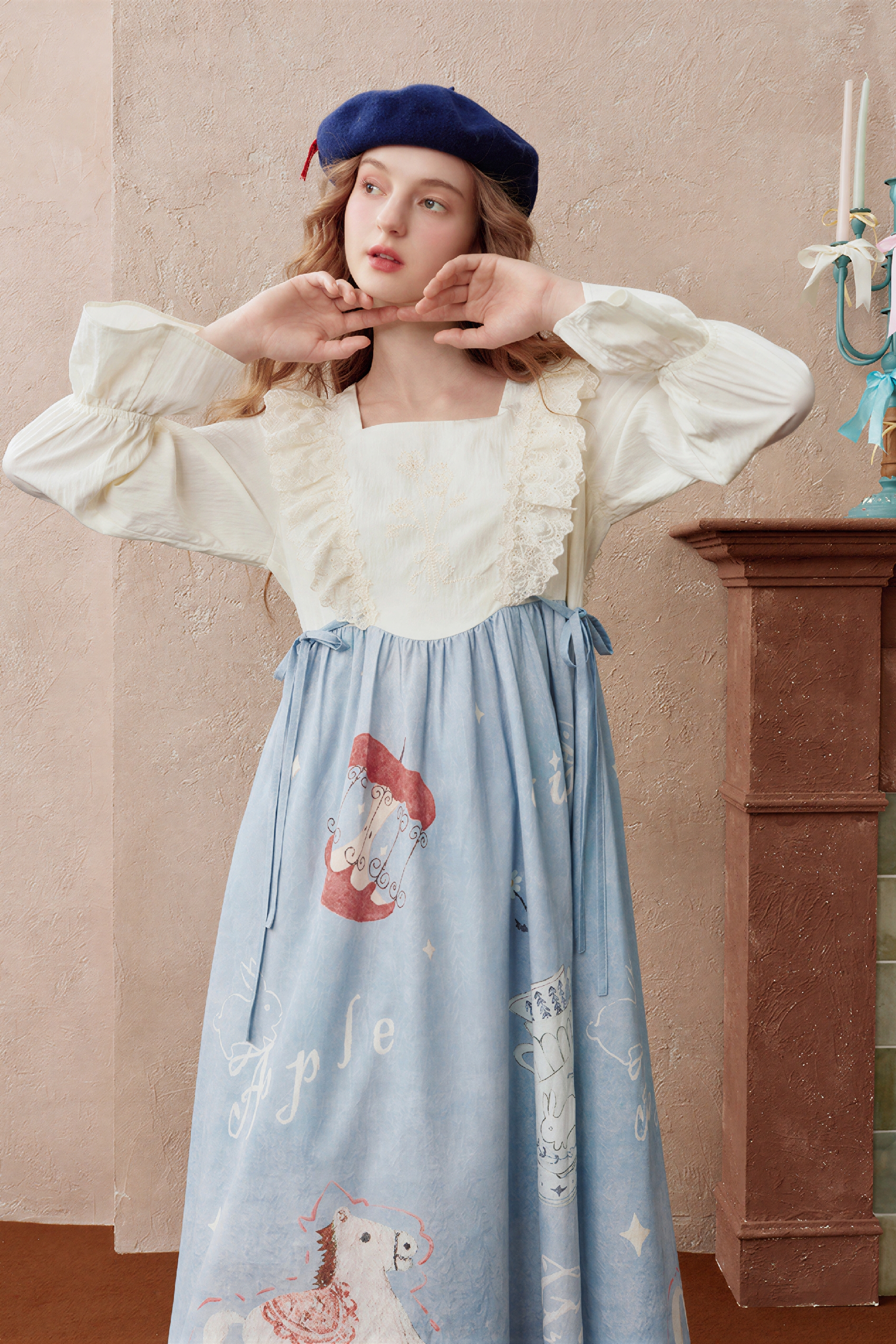 Emerging Artists Series Long-Sleeve Dress