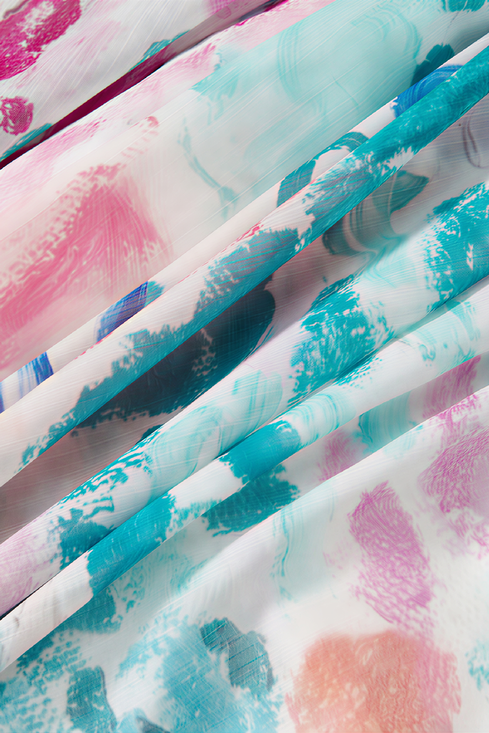 Matisse-Inspired Relaxed Sleeveless Maxi Dress