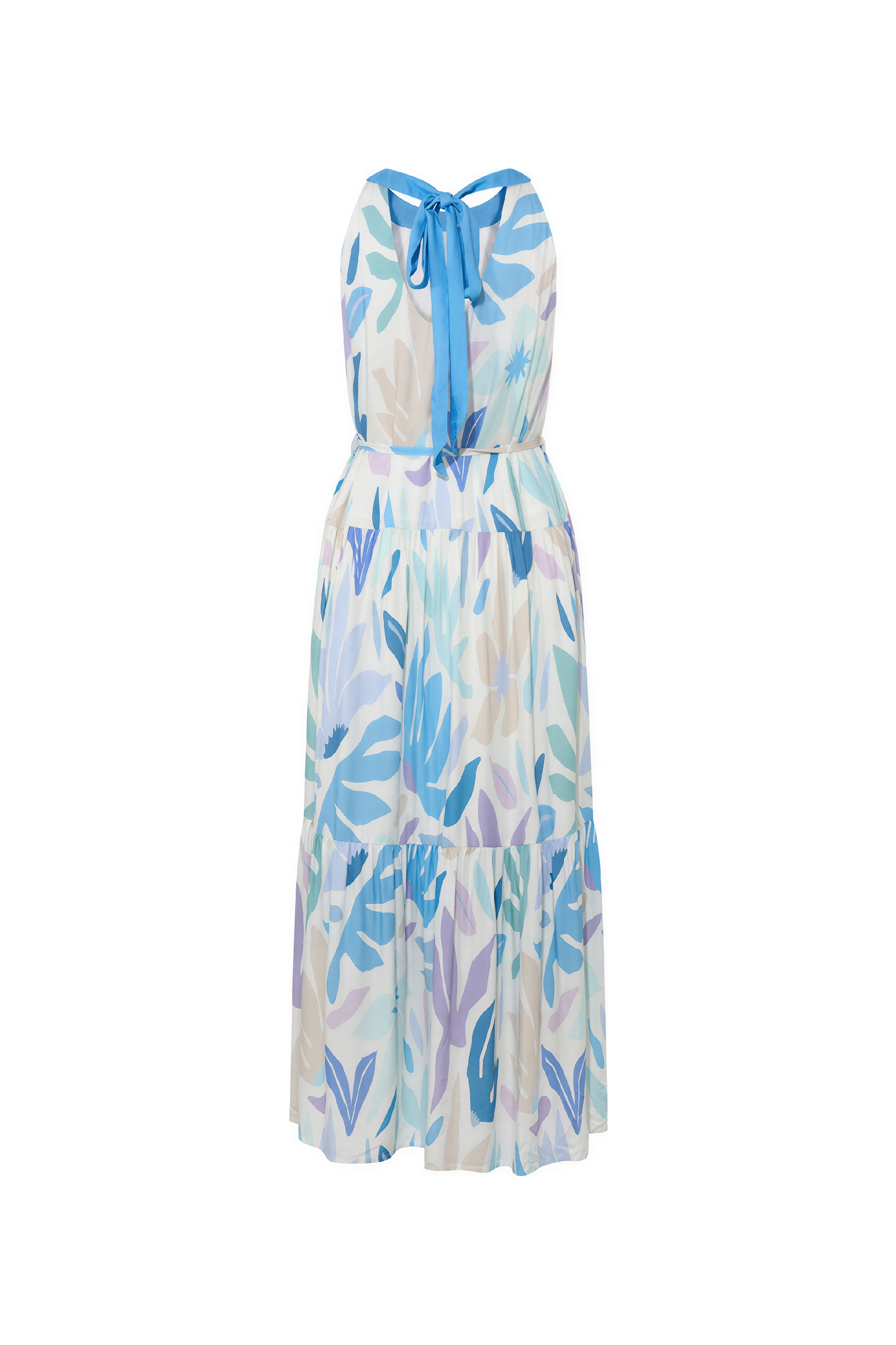 Matisse-Inspired Sleeveless Vacation Dress
