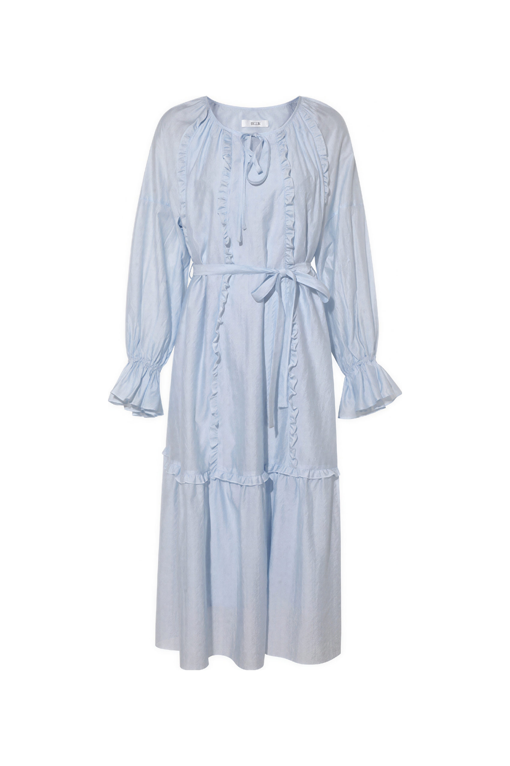 Early autumn loose-fitting dress