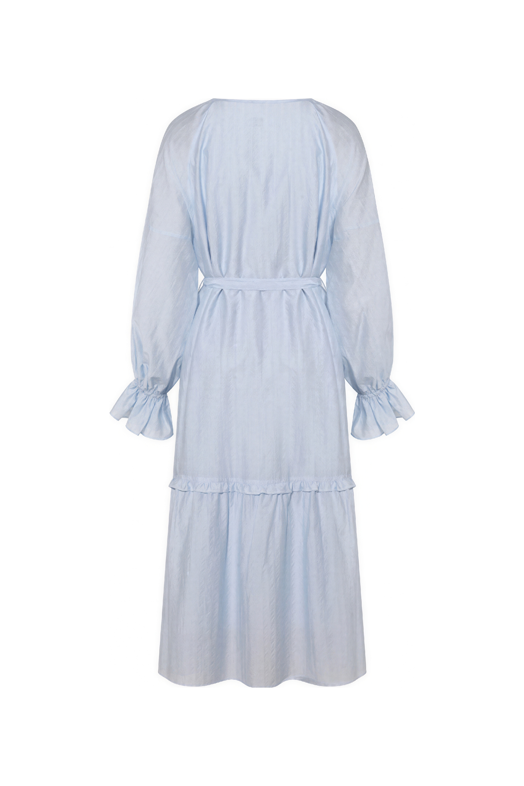 Early autumn loose-fitting dress