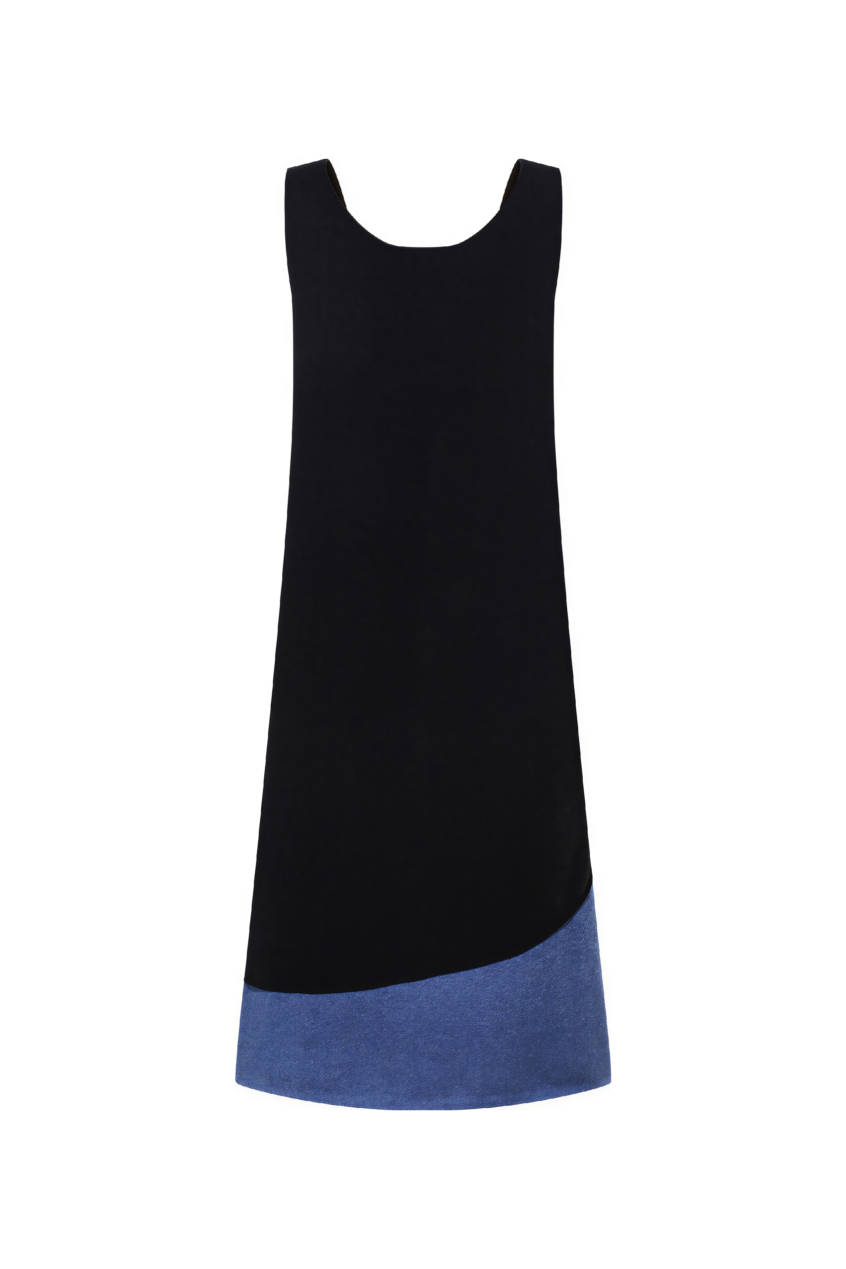 Sleeveless Loose Vest Dress Knit Dress