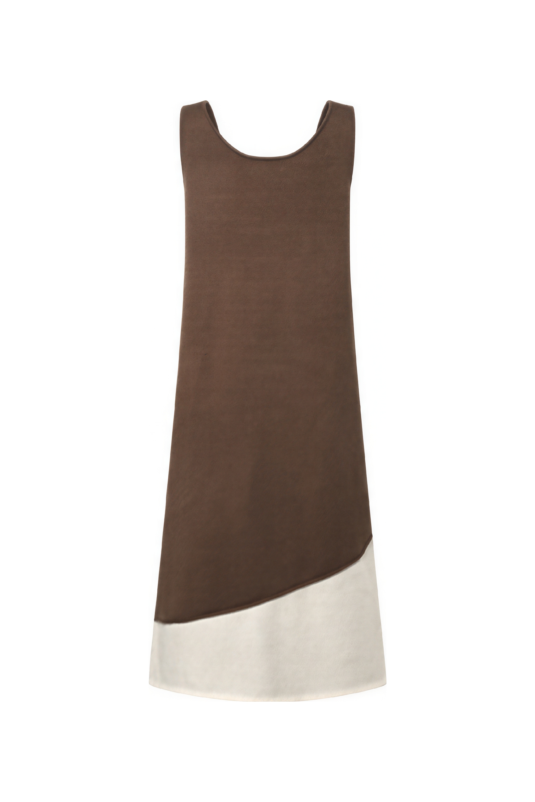 Sleeveless Loose Vest Dress Knit Dress