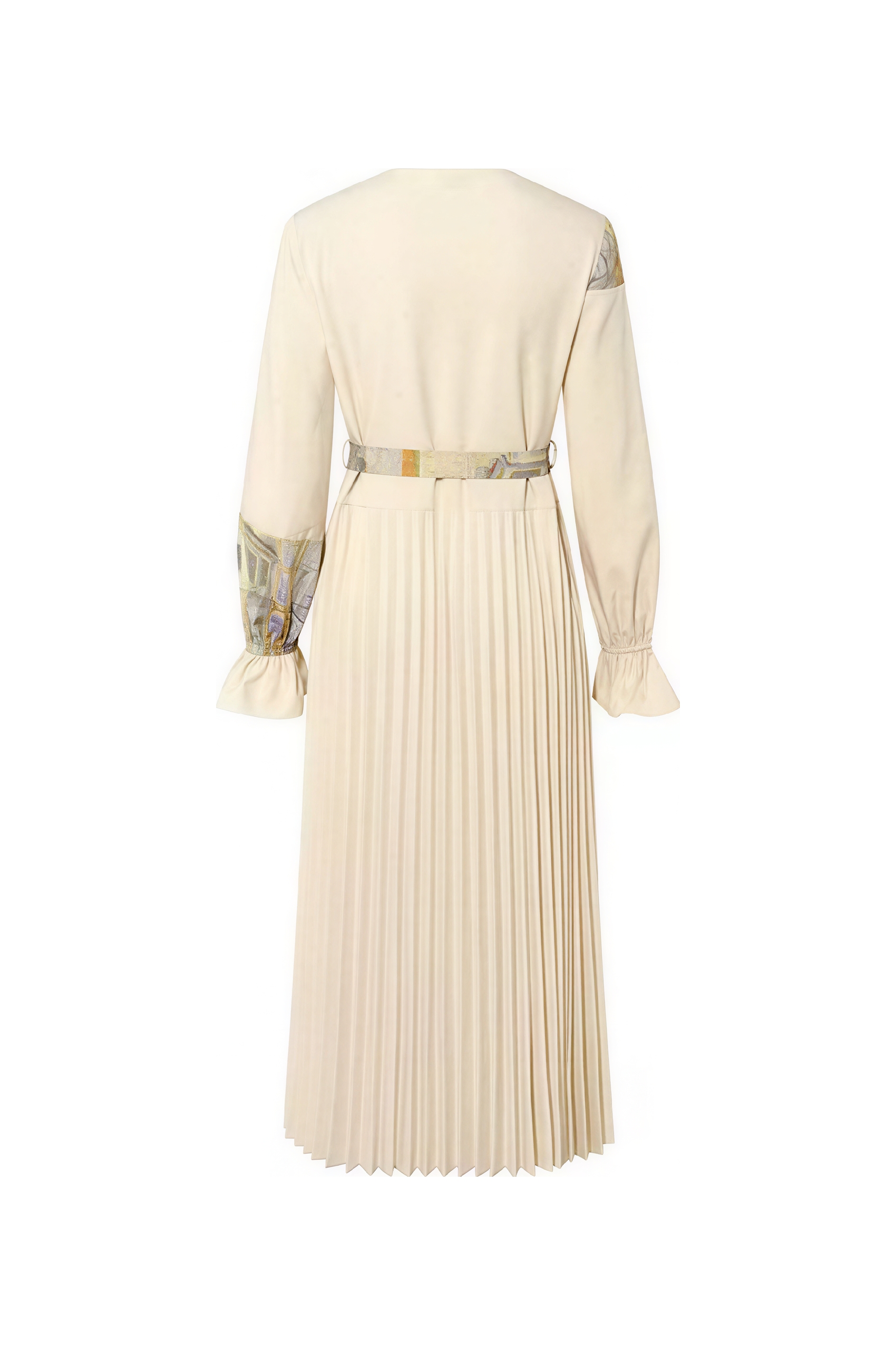 Van Gogh-Inspired Printed Shirt Dress