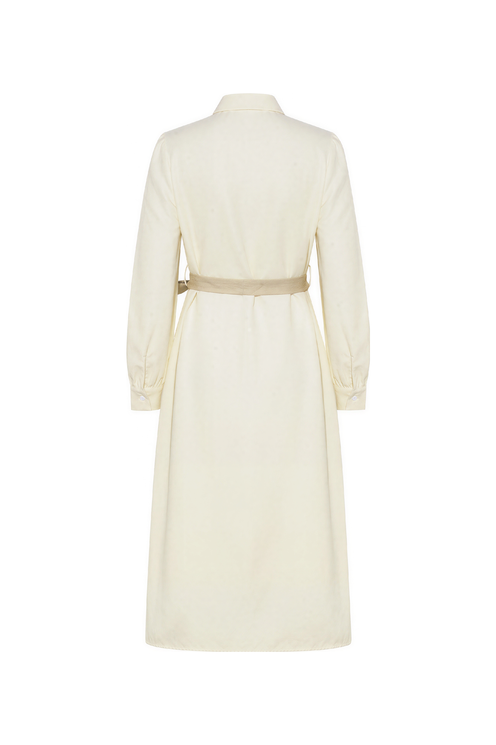 Van Gogh-Inspired Layered Long-Sleeve Dress