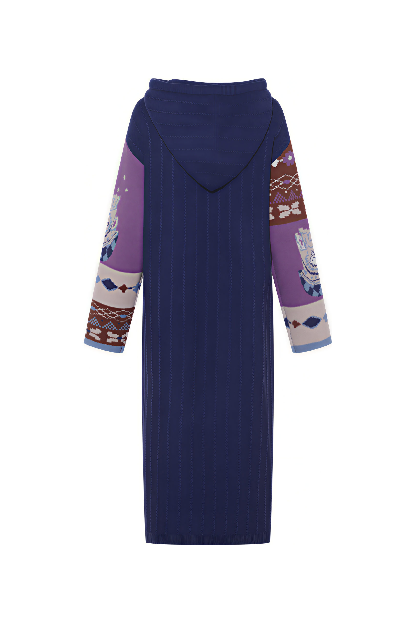 Emerging Artists Series Hooded Knit Maxi Dress