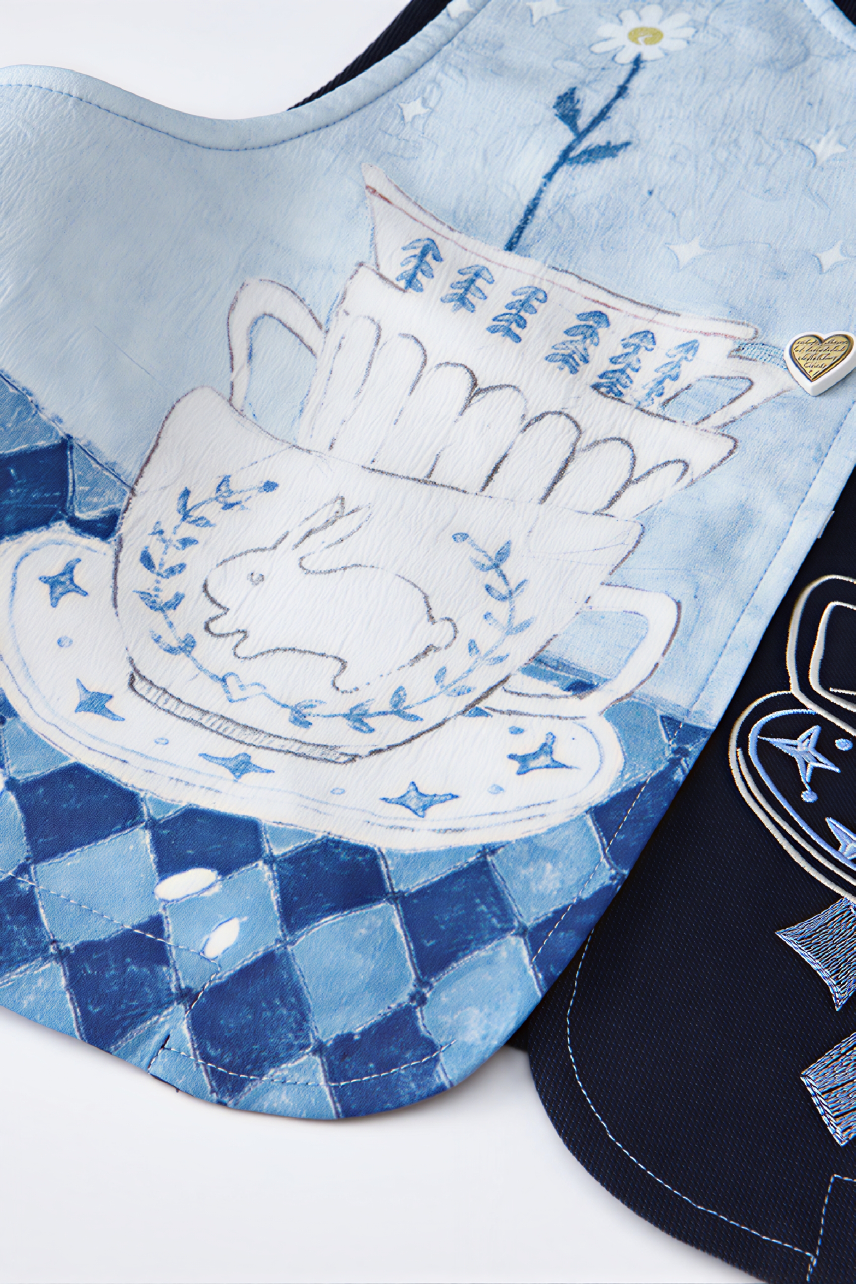 Blue lightweight vest