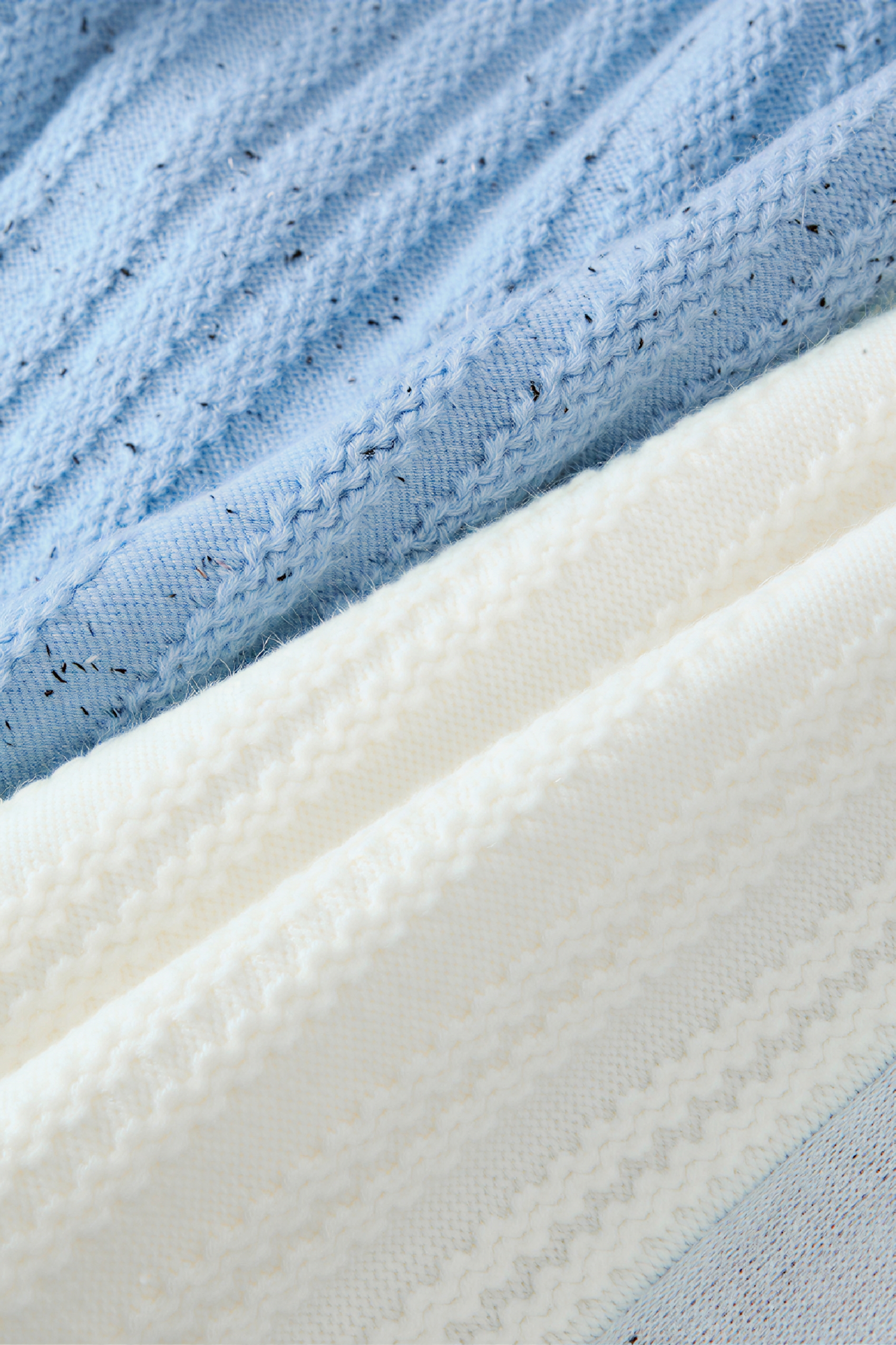 Forest-style V-neck knitted vest