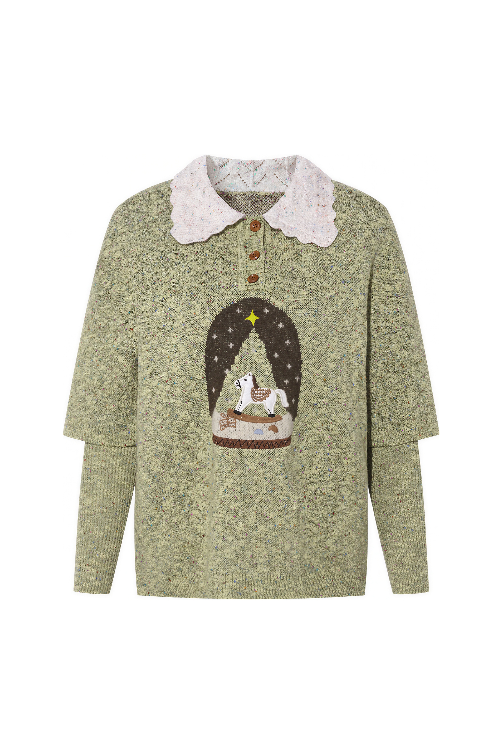 Emerging Artists Series Relaxed Knit Sweater