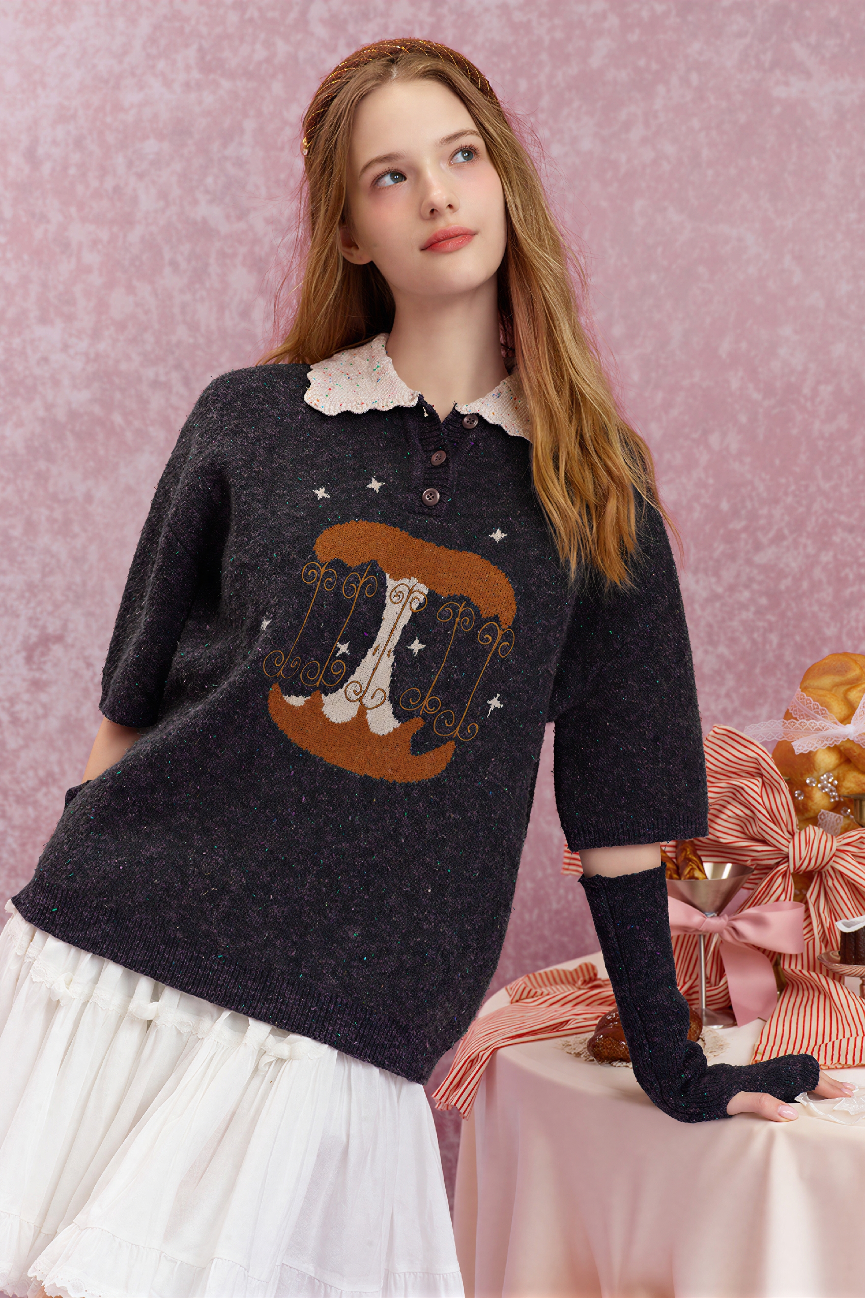 Emerging Artists Series Relaxed Knit Sweater