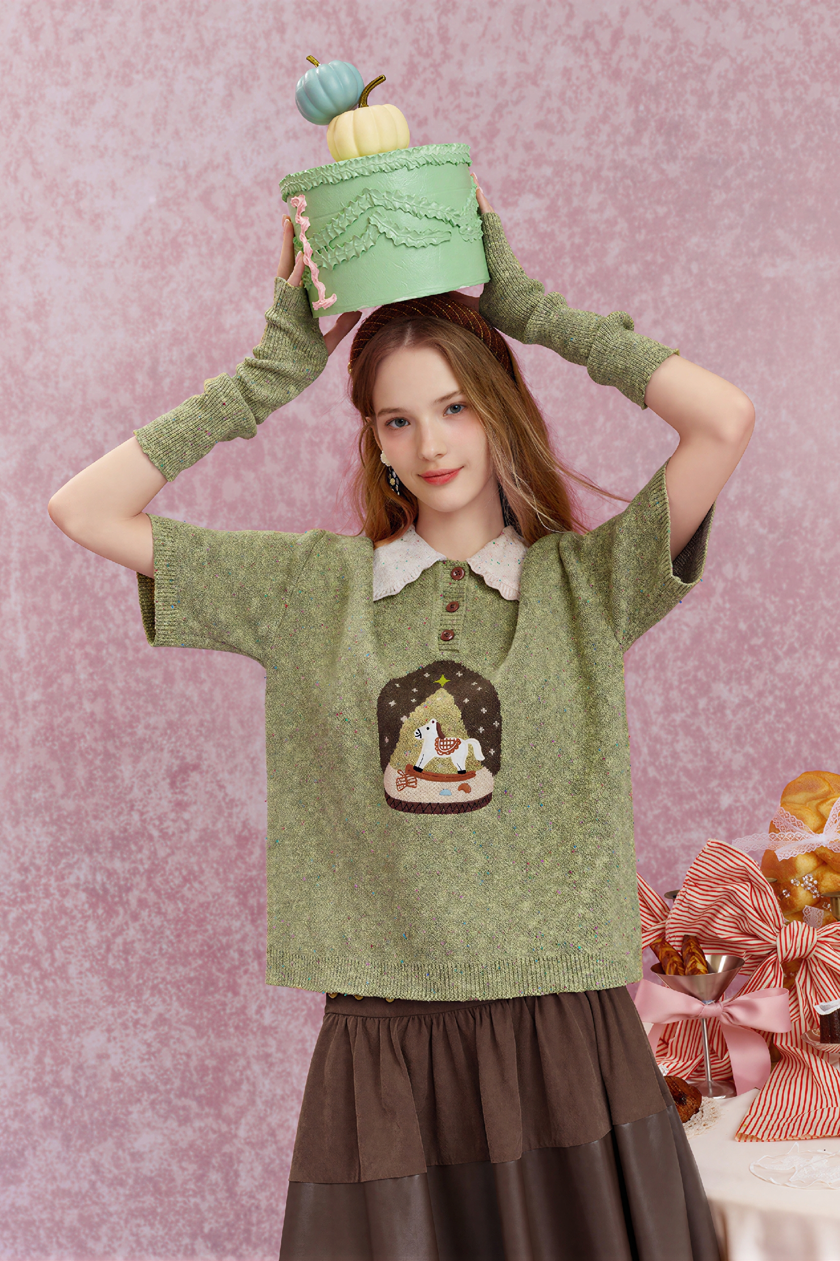 Emerging Artists Series Relaxed Knit Sweater