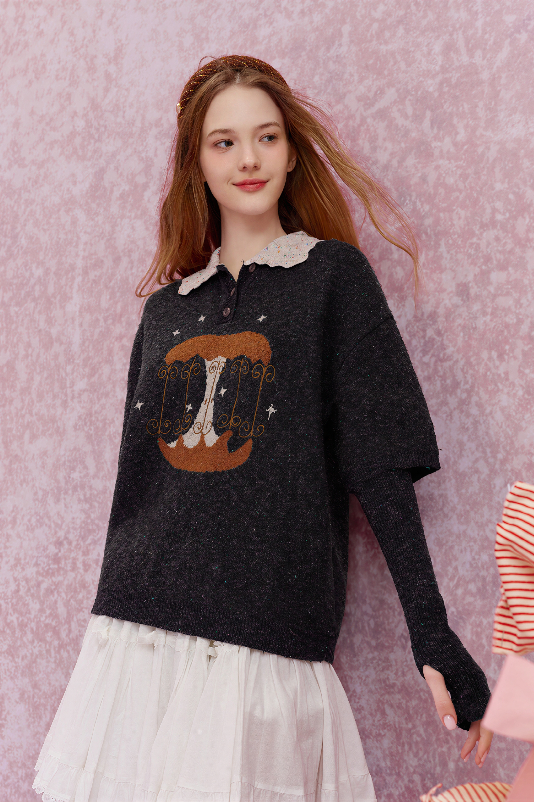 Emerging Artists Series Relaxed Knit Sweater