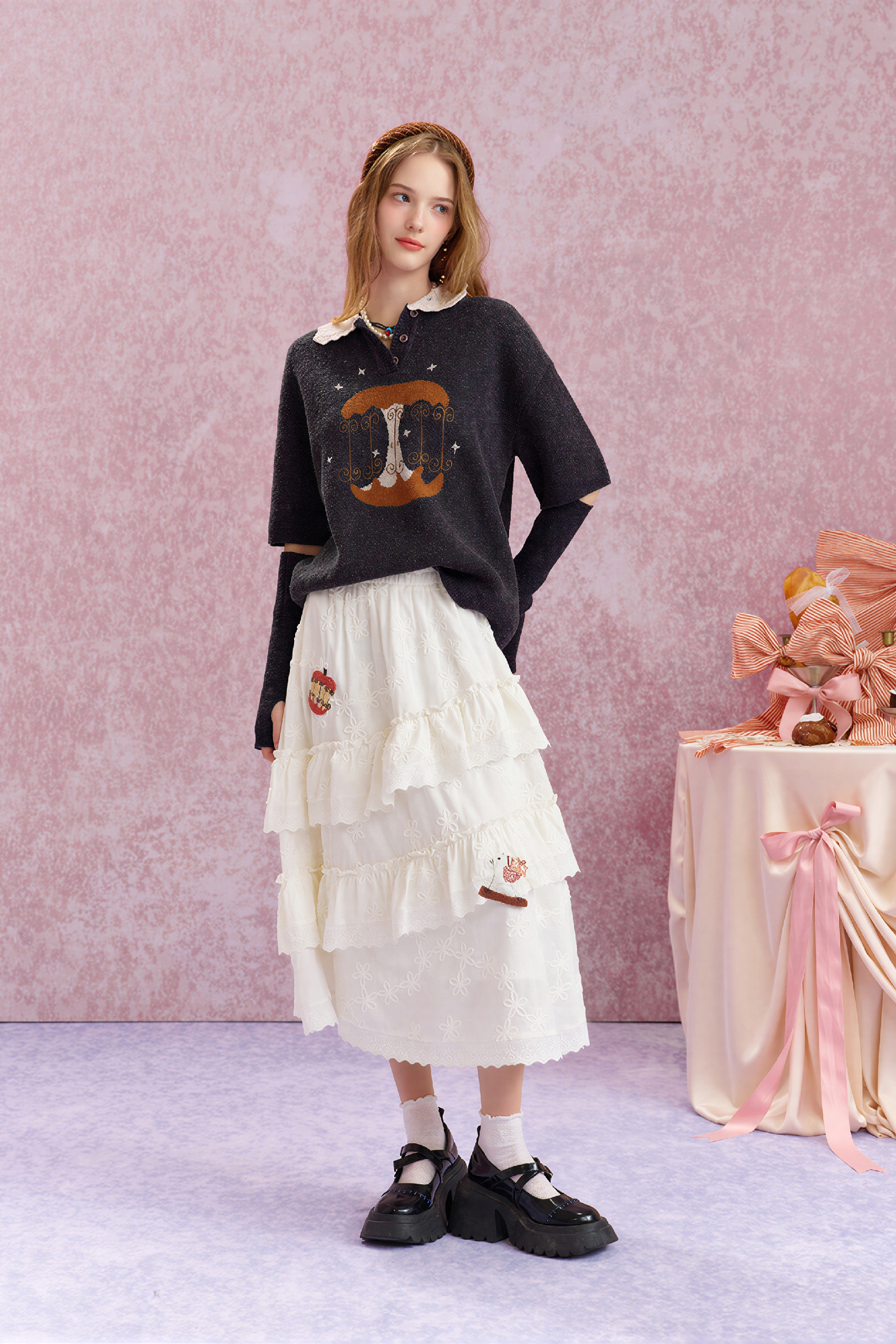 Emerging Artists Series Relaxed Knit Sweater