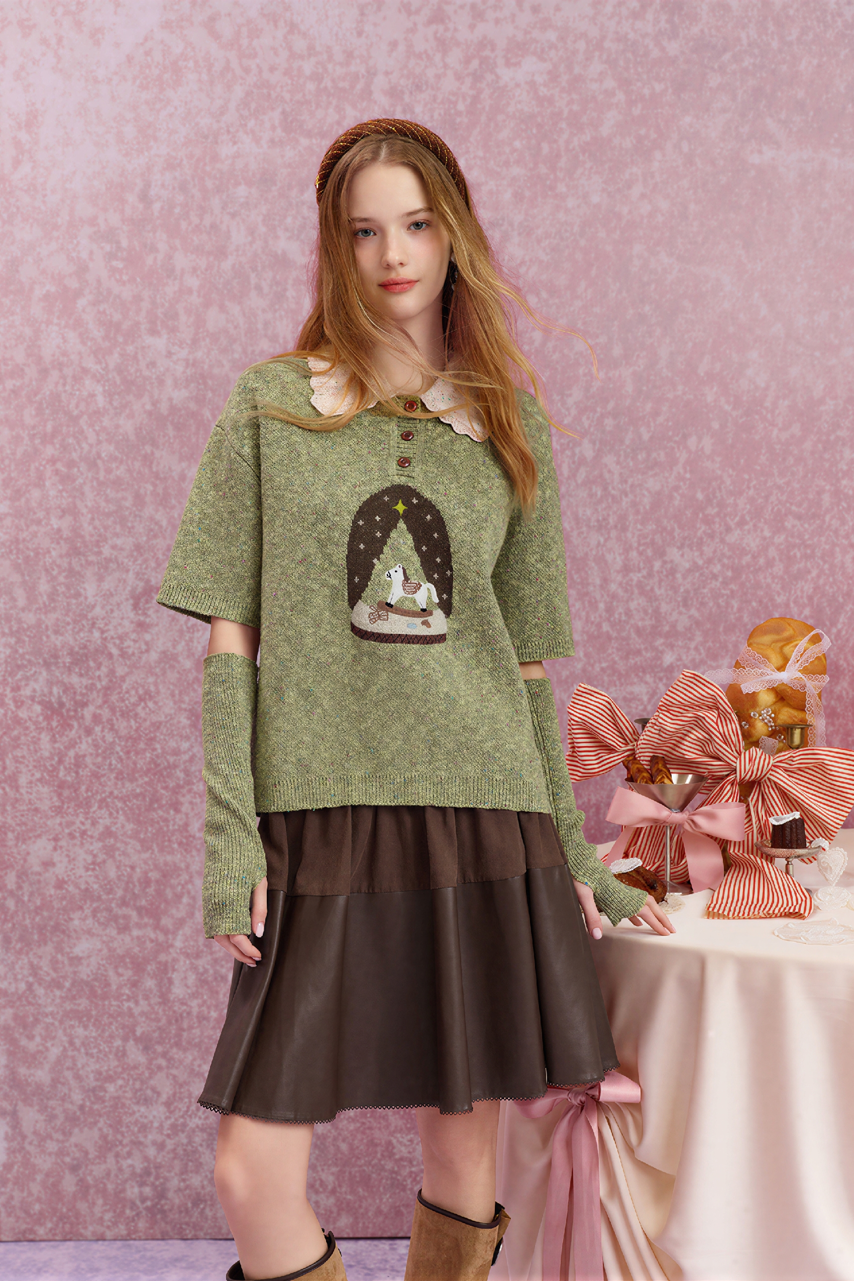 Emerging Artists Series Relaxed Knit Sweater