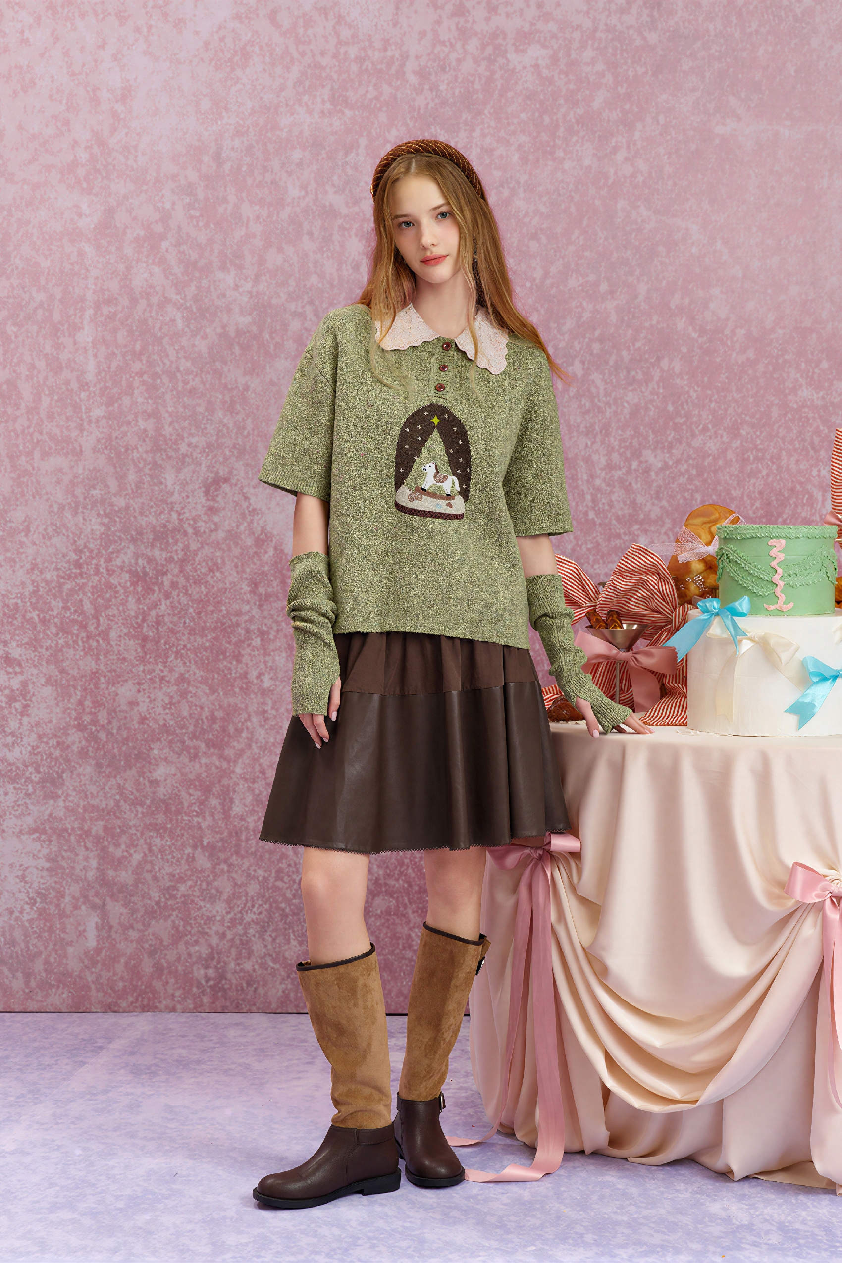 Emerging Artists Series Relaxed Knit Sweater