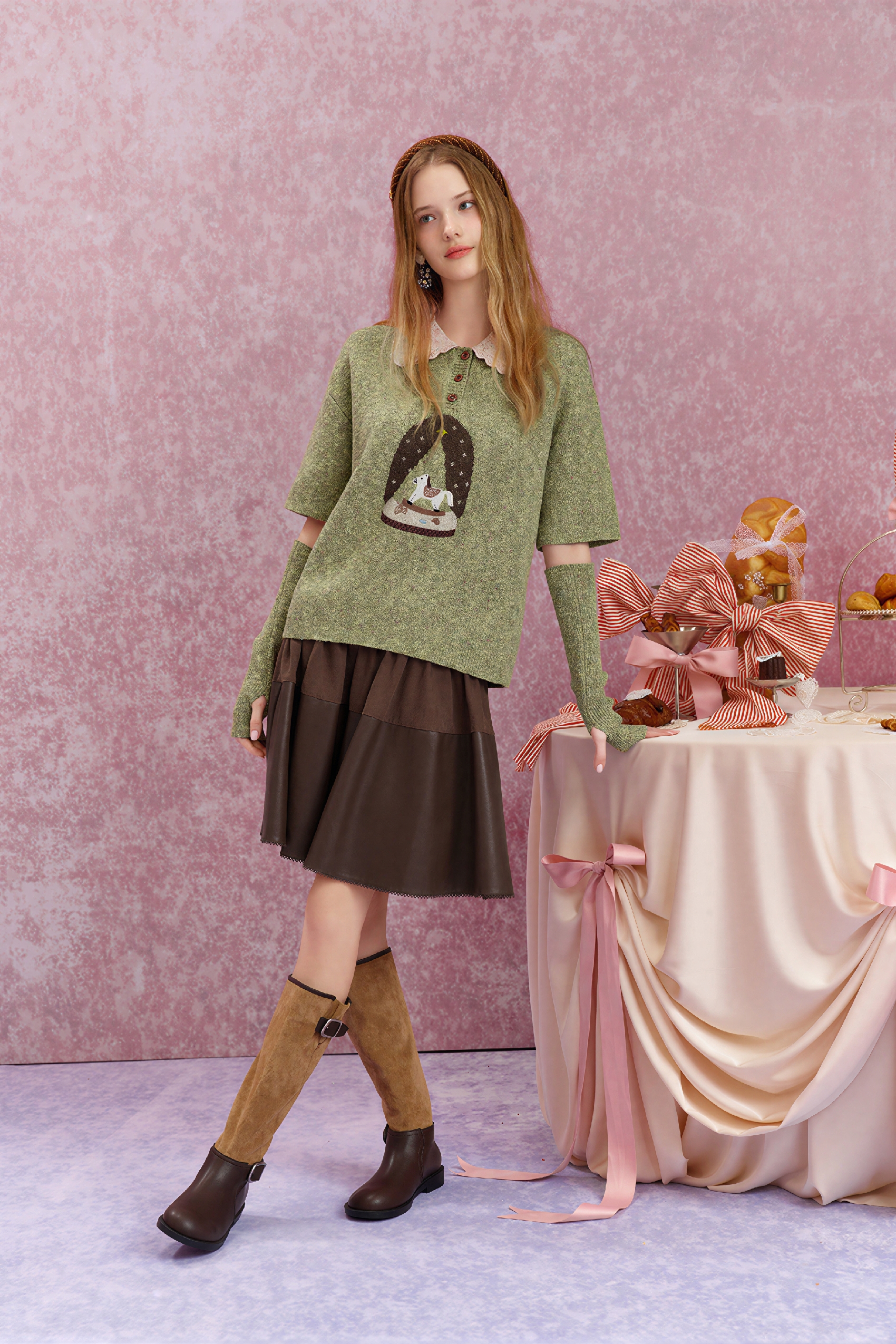 Emerging Artists Series Relaxed Knit Sweater