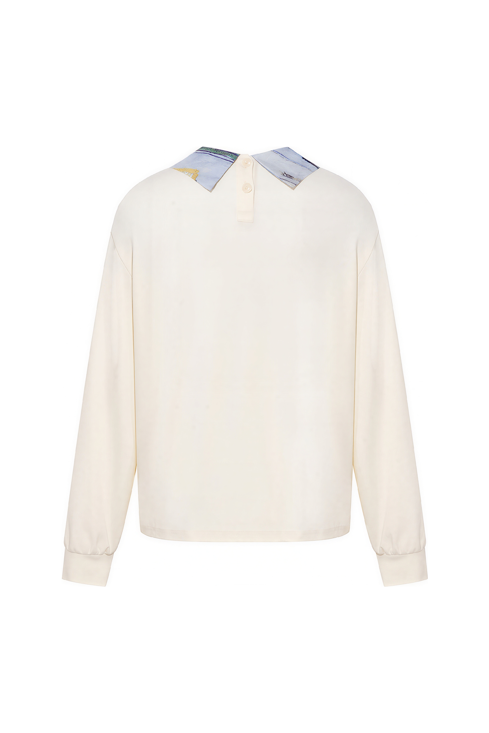 Van Gogh-Inspired Designer Relaxed Sweatshirt Top