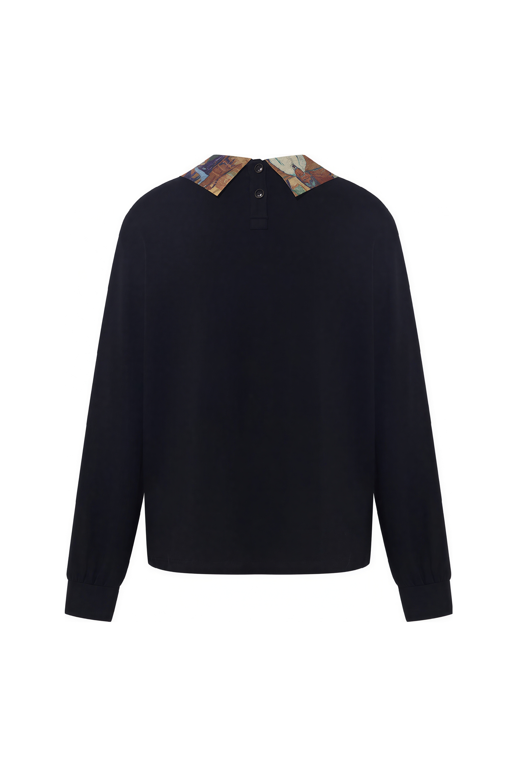 Van Gogh-Inspired Designer Relaxed Sweatshirt Top